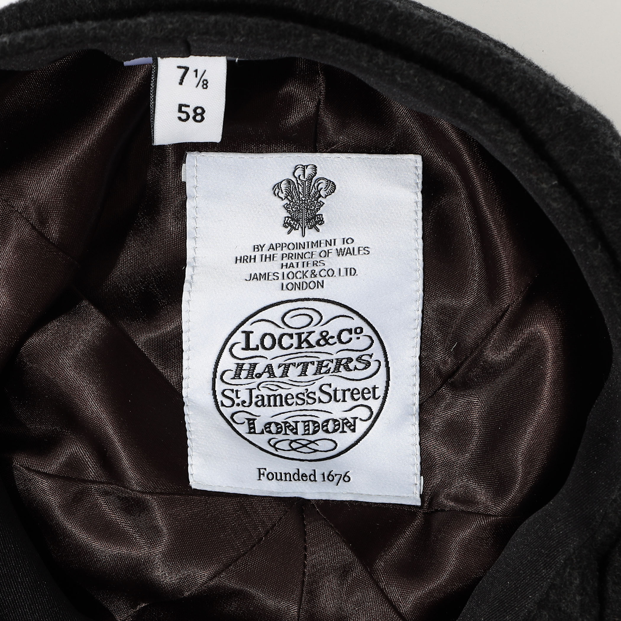 Lock & Co. HATTERS ESCORIAL WOOL Newsboy Cap｜トゥモローランド