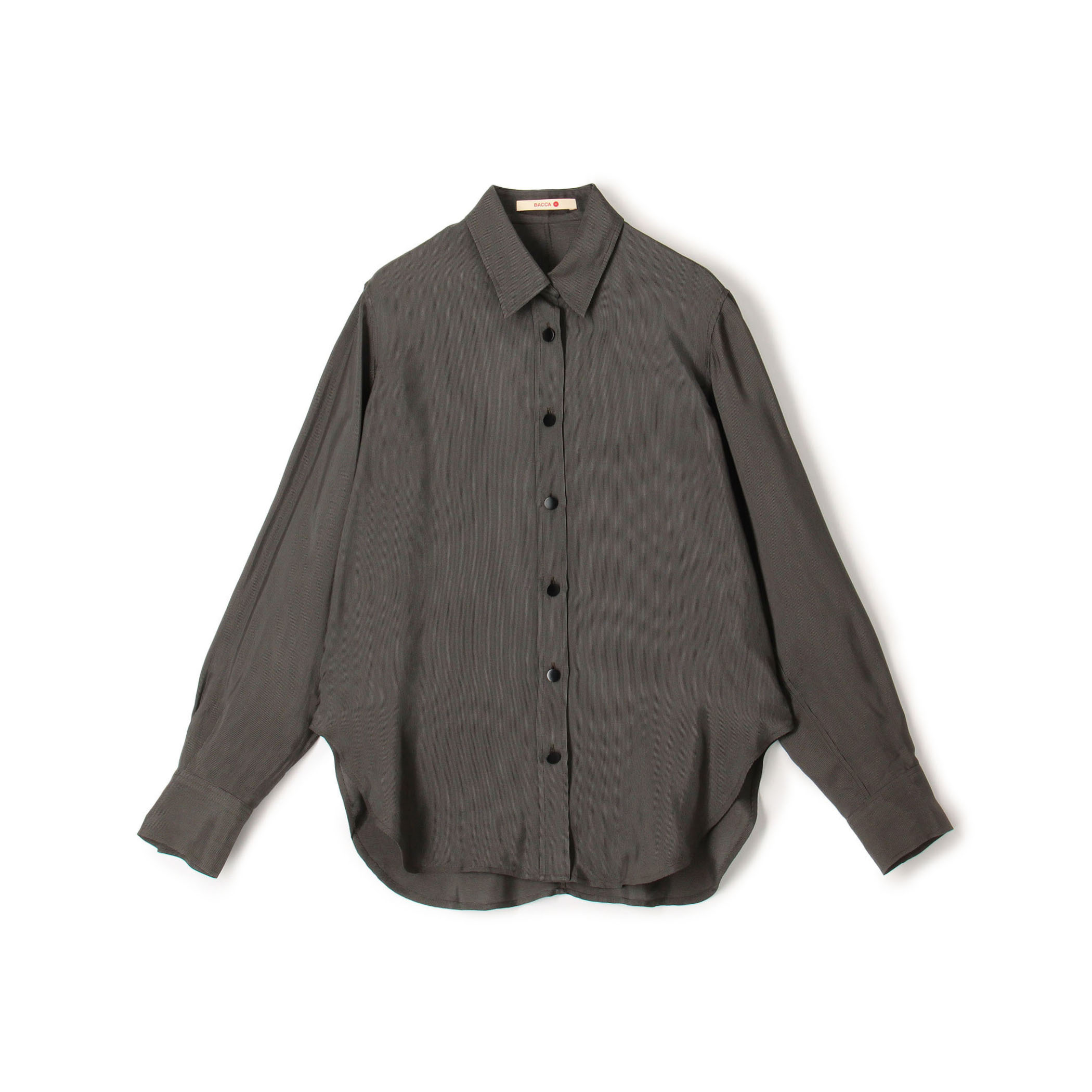 レーヨンハウンドトゥース レギュラーカラーシャツ