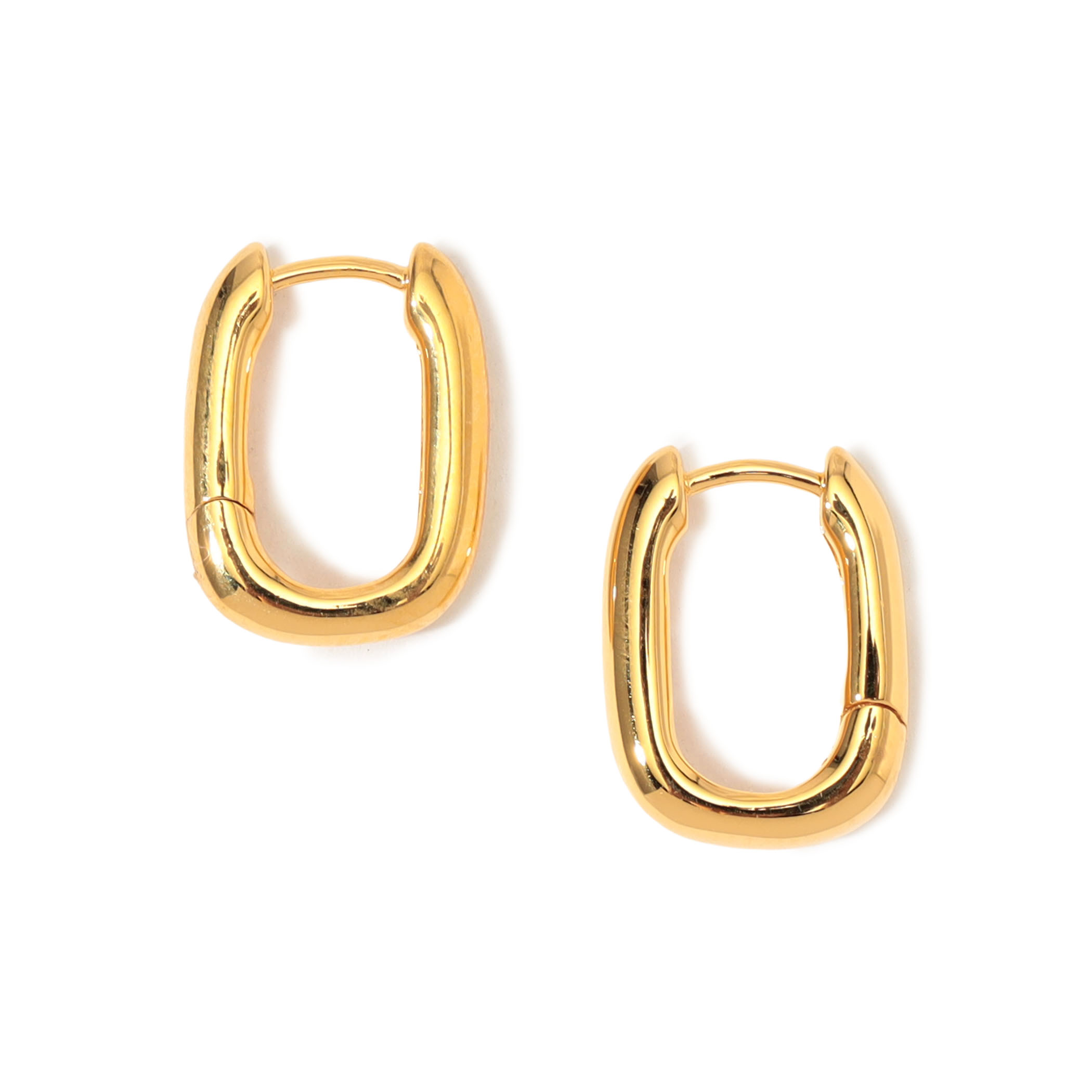DAUGHTERS JEWELRY Oval small フープピアス