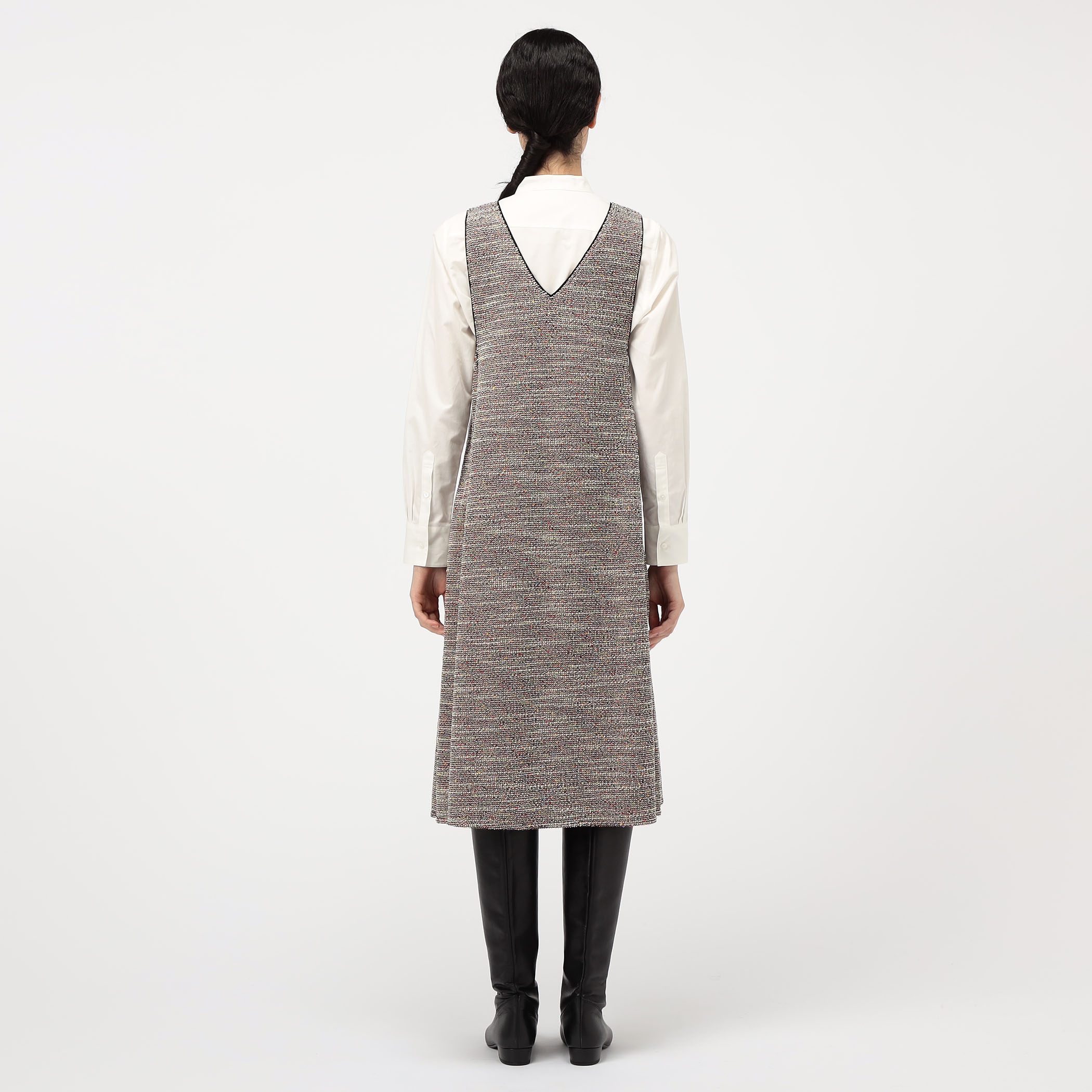 ファンシーニット フロンタブルドレス｜トゥモローランド 公式通販