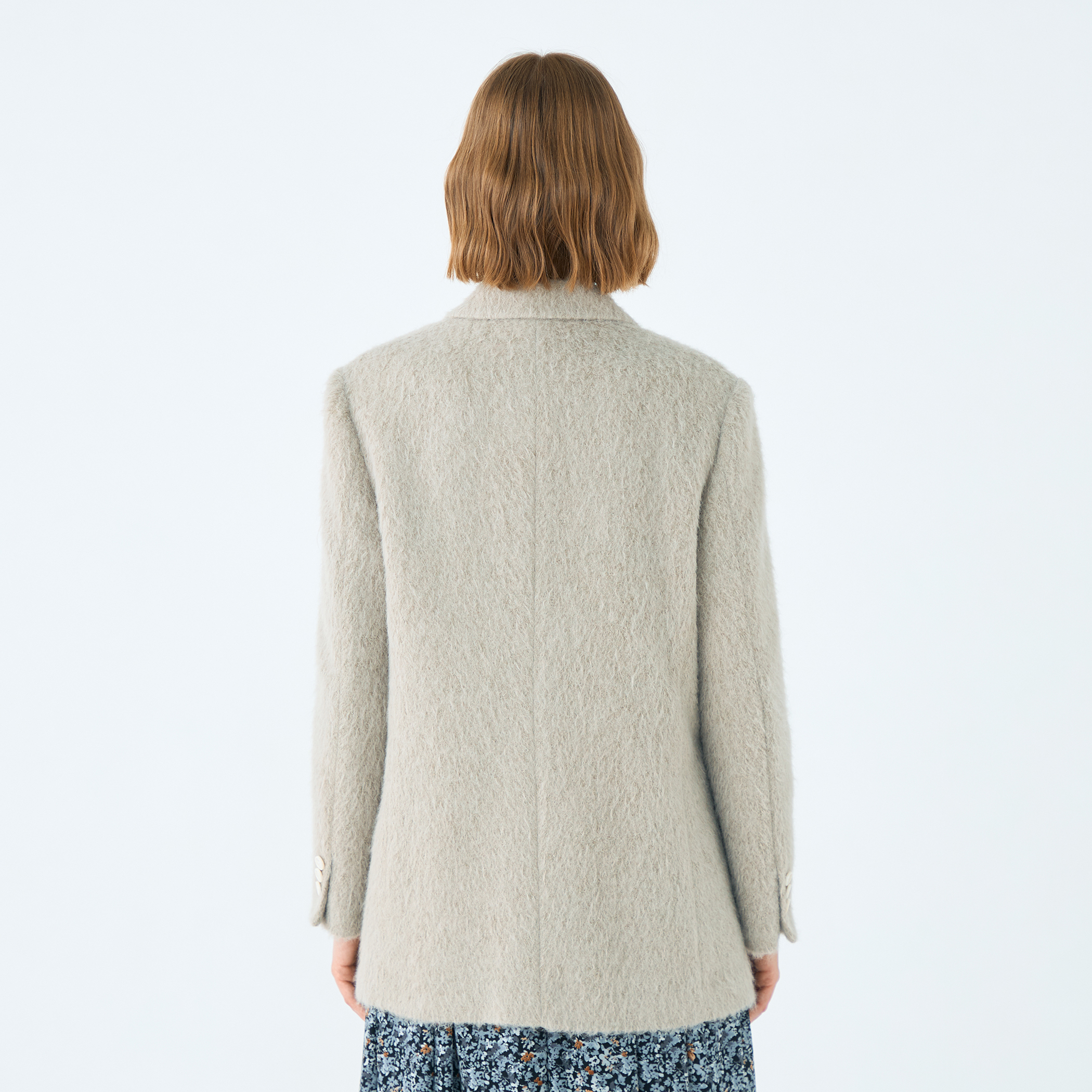 ライトアルパカシャギー テーラードジャケット｜トゥモローランド 公式通販