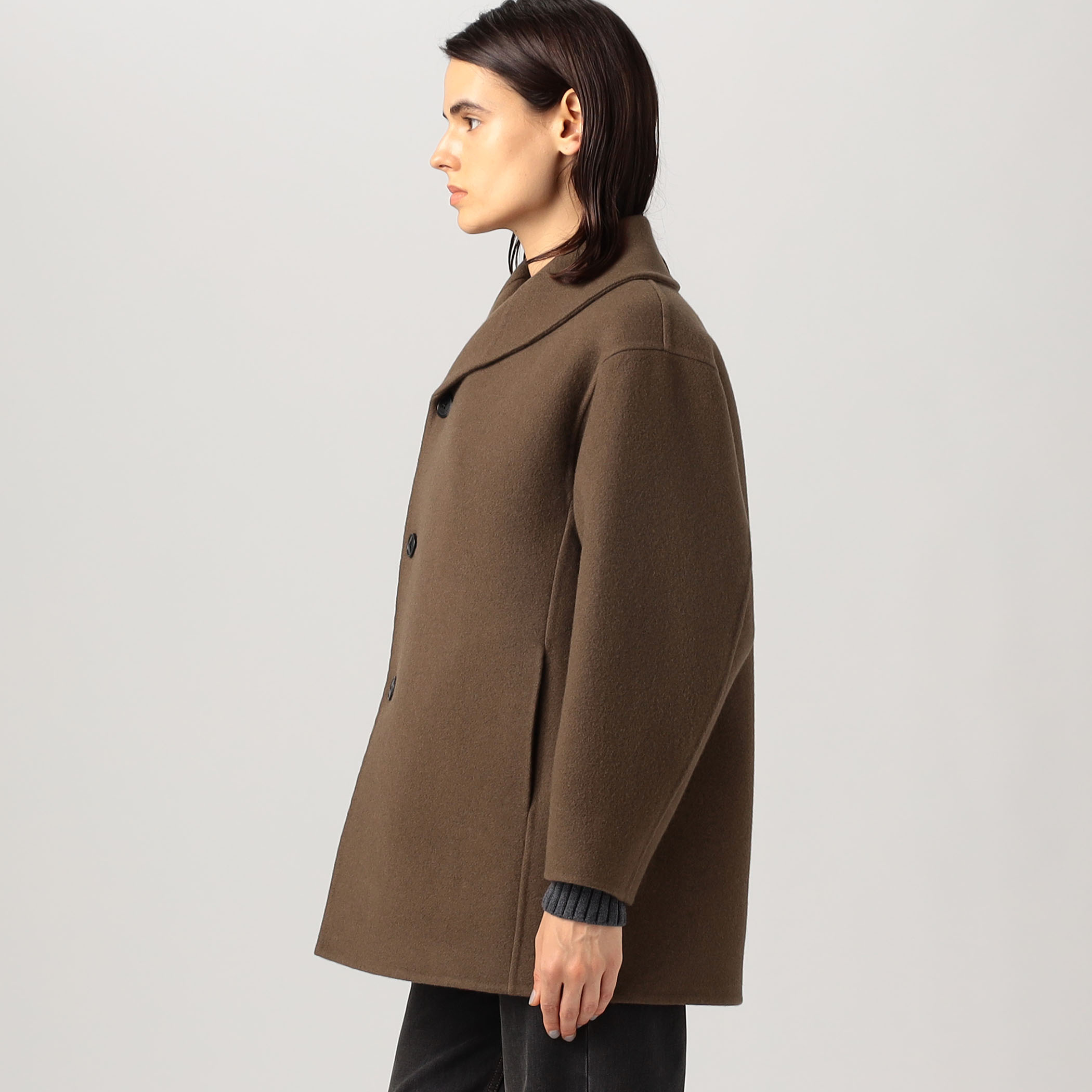 最終お値下げ♡hyke エコファーコート　トゥモローランド HYKE W FACE COAT｜トゥモローランド 公式サイト