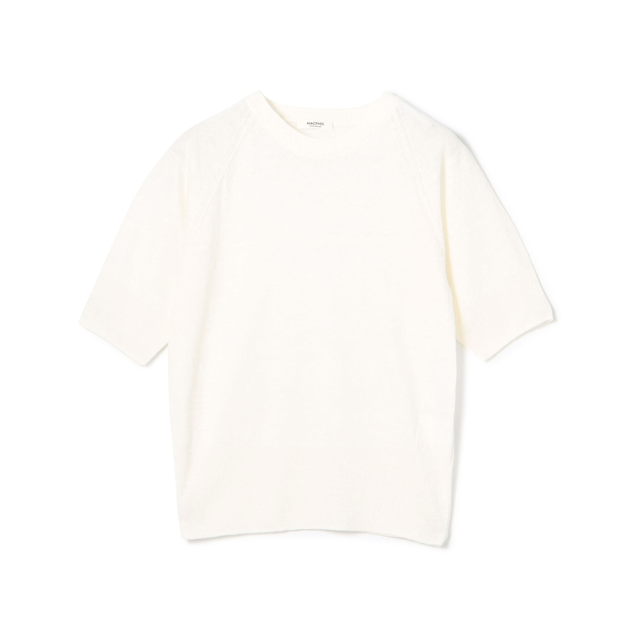 プレーンリネン ハーフスリーブプルオーバー