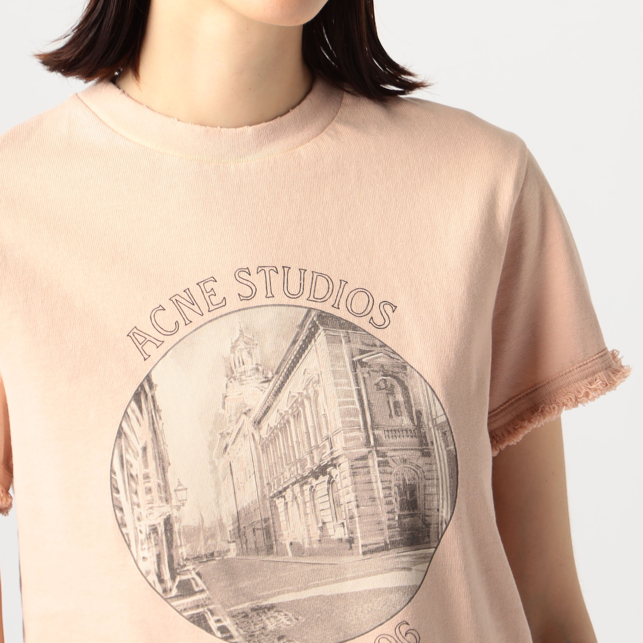 Acne Studios アクネ グラフィティ プリント Tシャツ - 通販 - csa