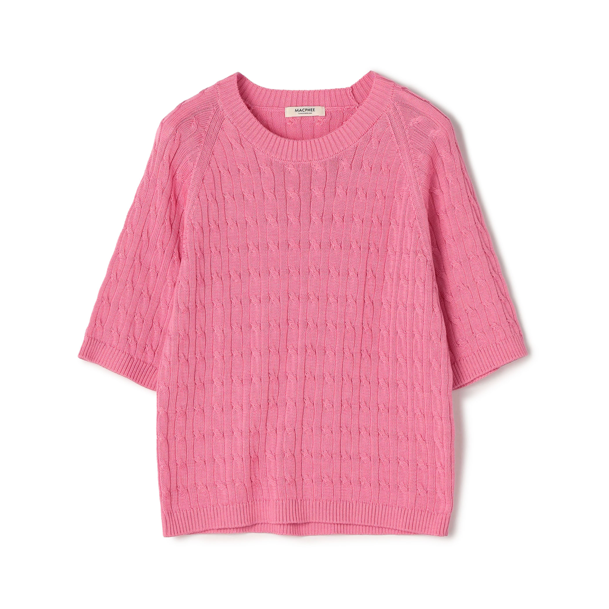 ギザケーブル ハーフスリーブプルオーバー