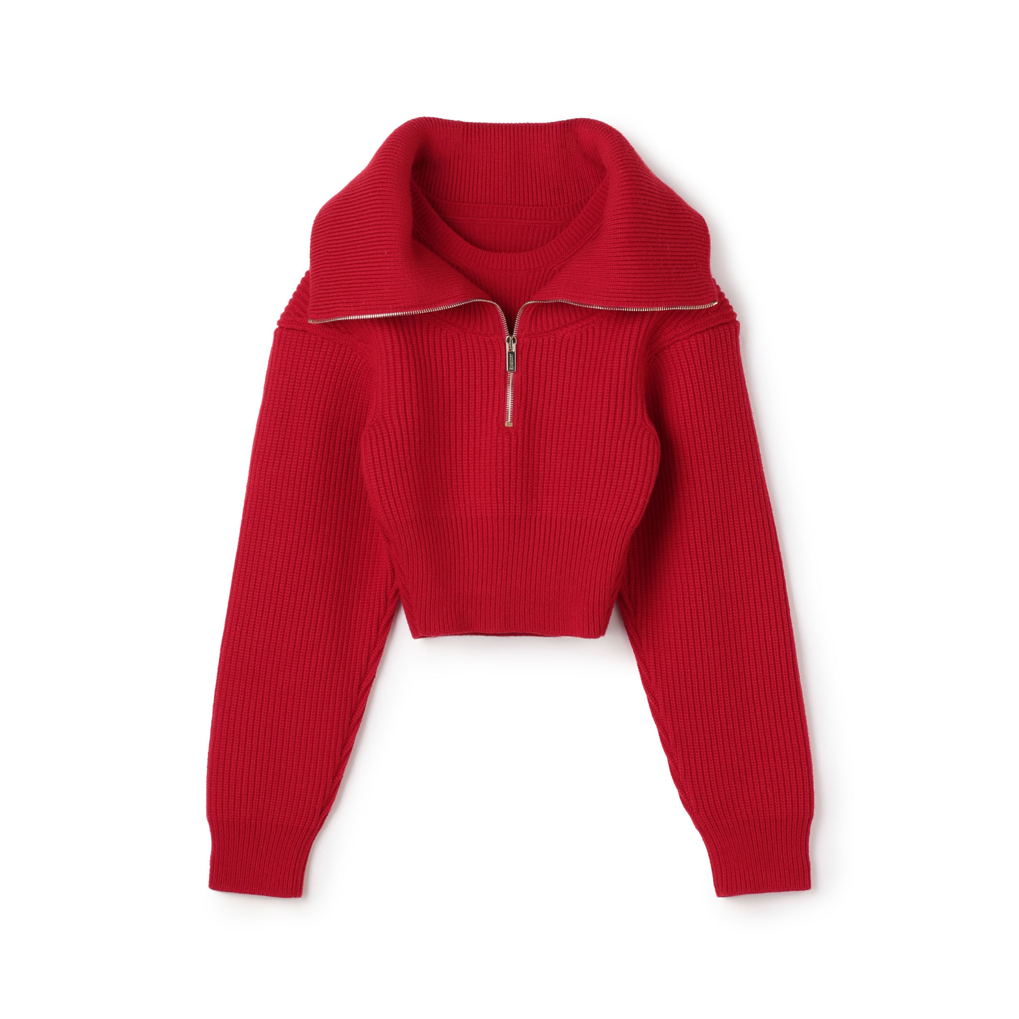 JACQUEMUS LA MAILLE RISOUL ハーフジップニット