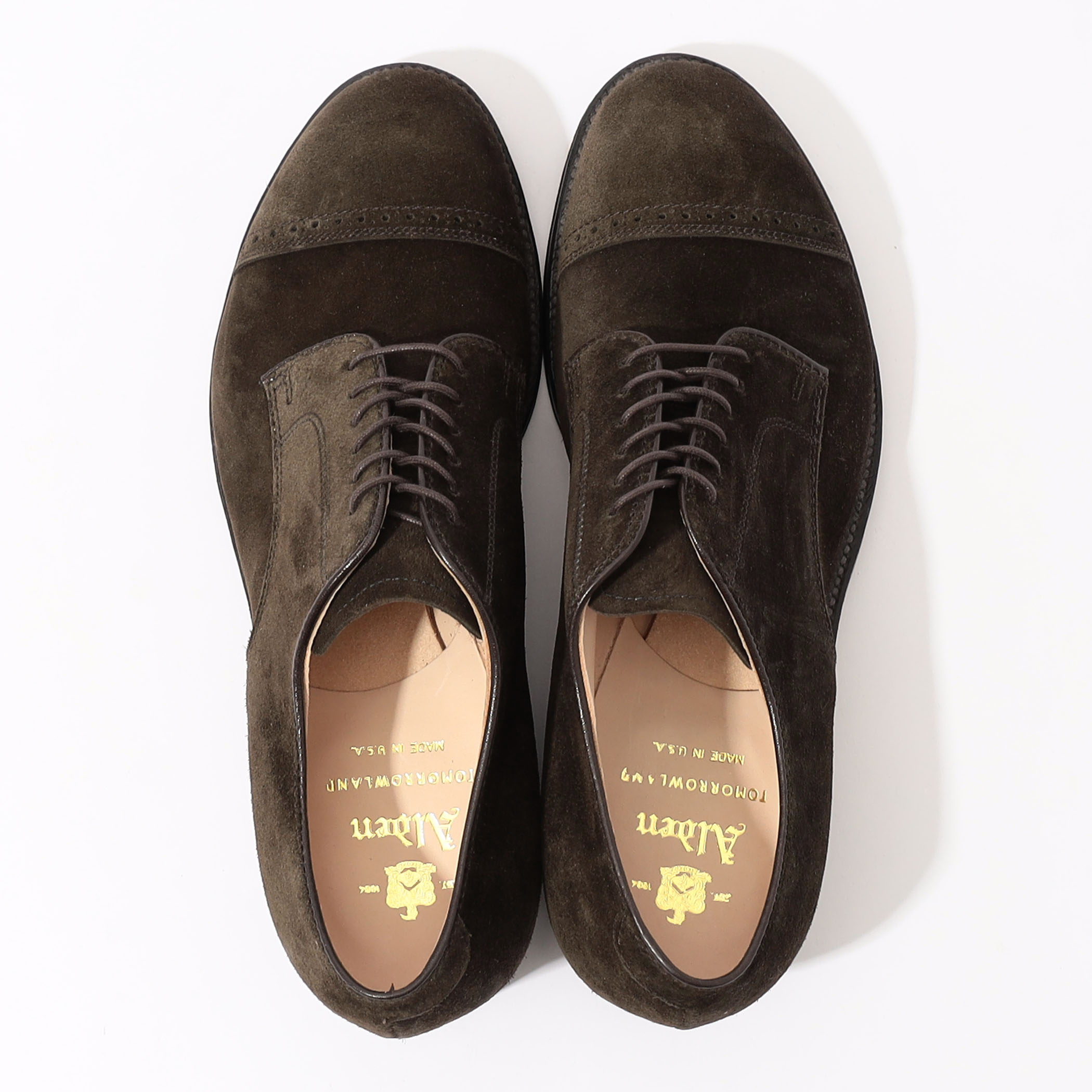 Alden 6ｰEYE CAP TOE OX モディファイドラスト パンチドキャップ