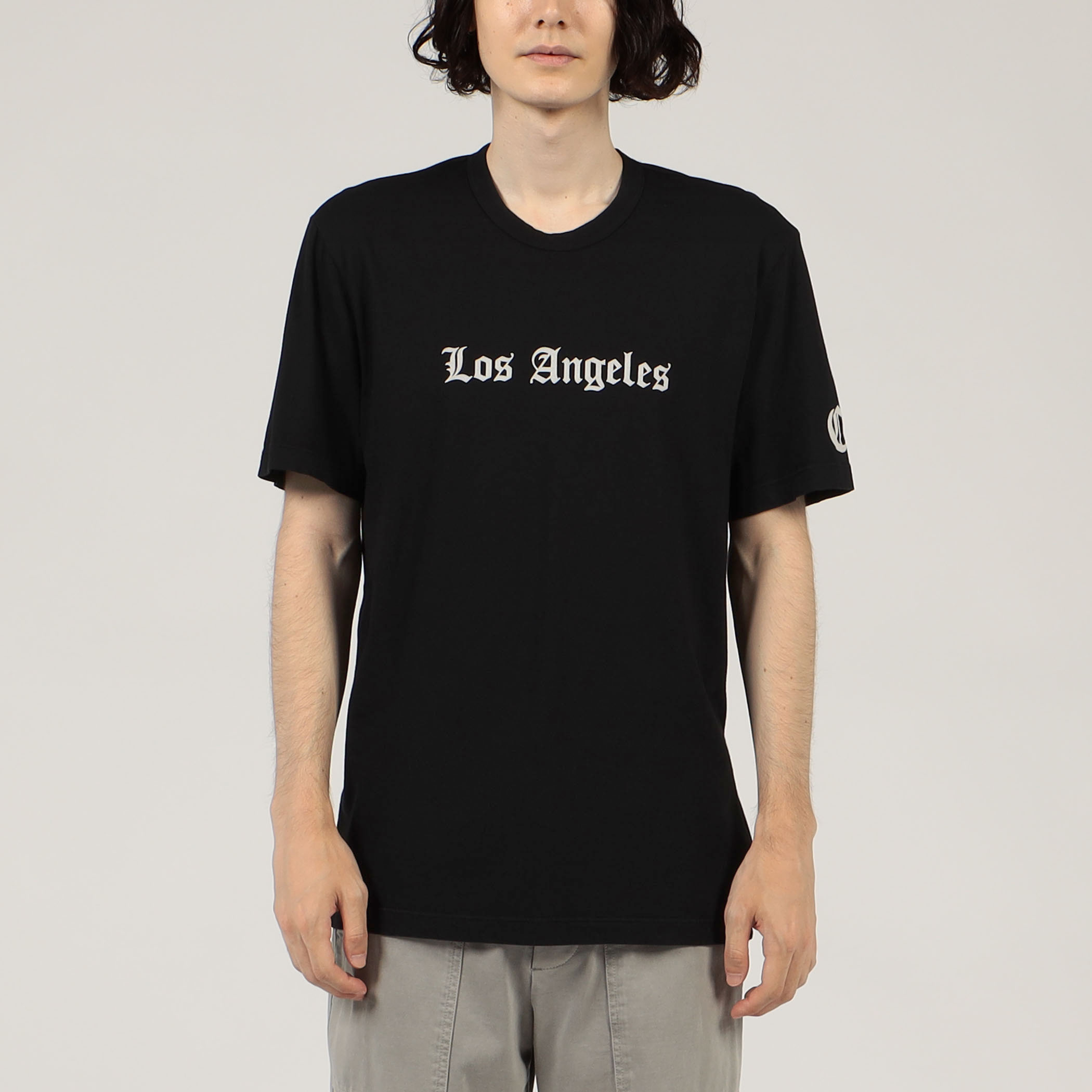 JAMES PERSE ブラック グラフィックTシャツ サイズ2 item40bd0fc2125611eeb40c0242ac