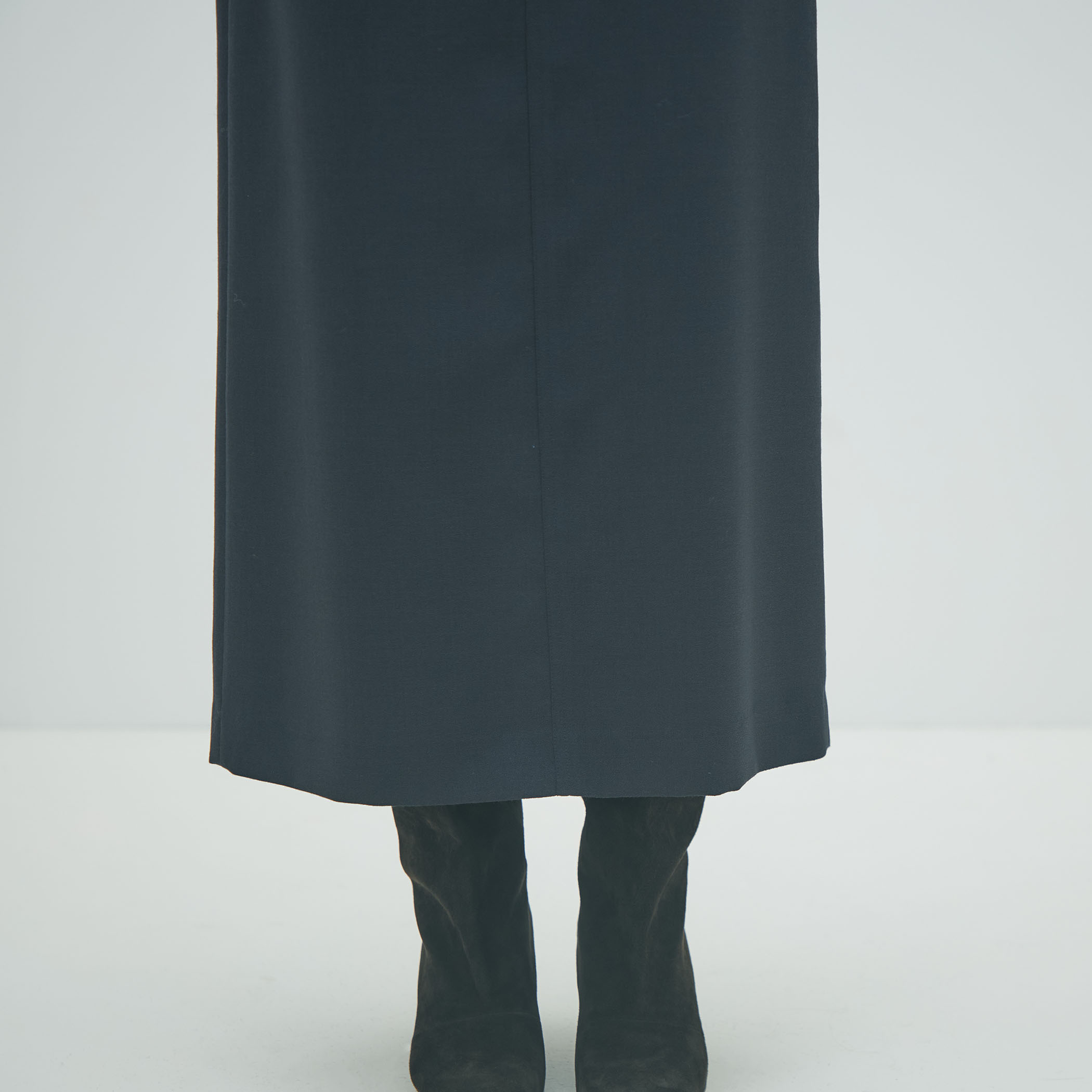 ウールジョーゼット Iラインワンピース｜トゥモローランド 公式通販