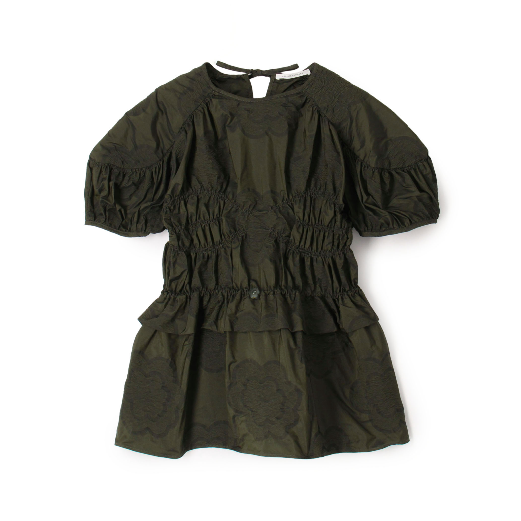 CECILIE BAHNSEN BROOKLYN TOP ジャカードブラウス｜トゥモローランド 