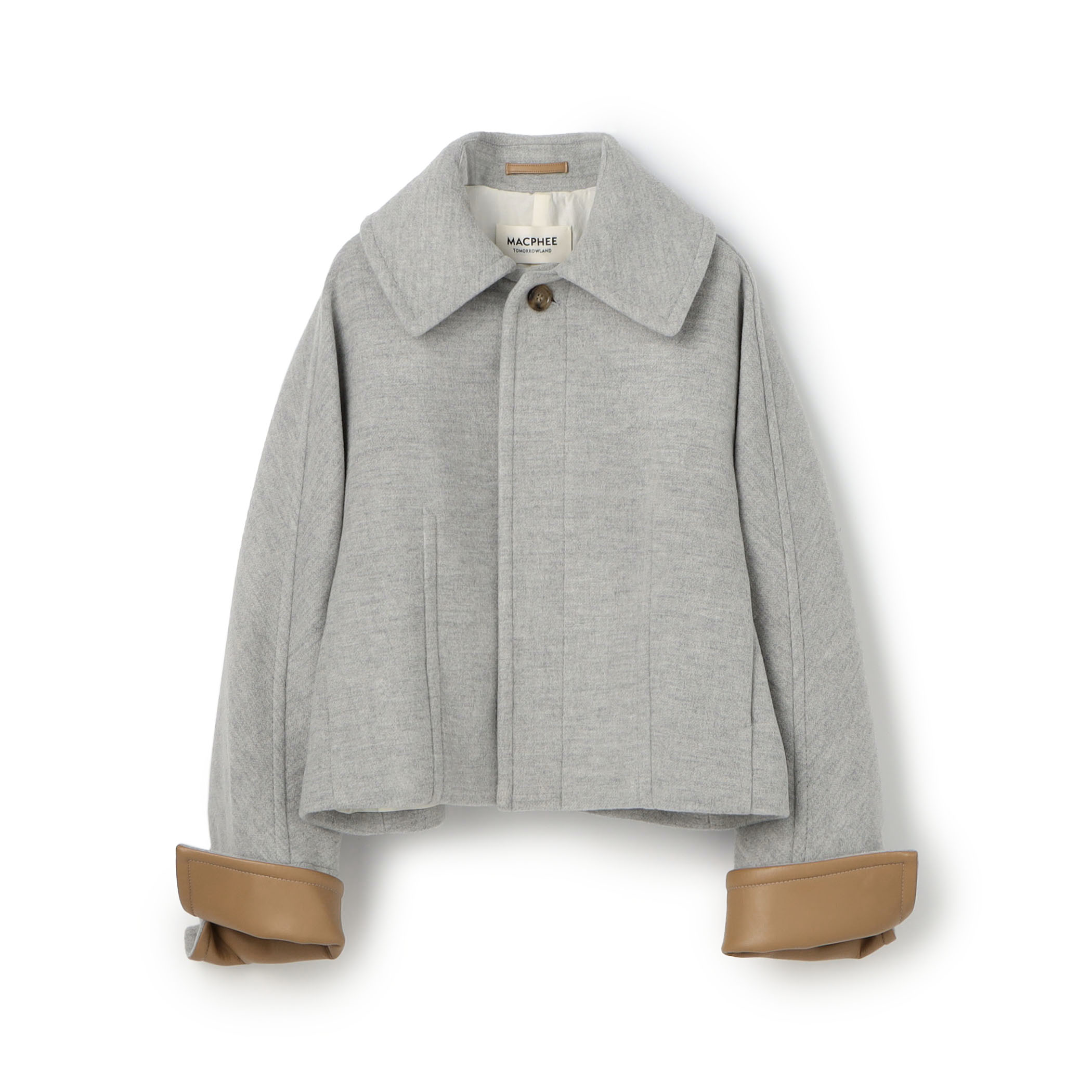 メルトンビーバー ショートコート