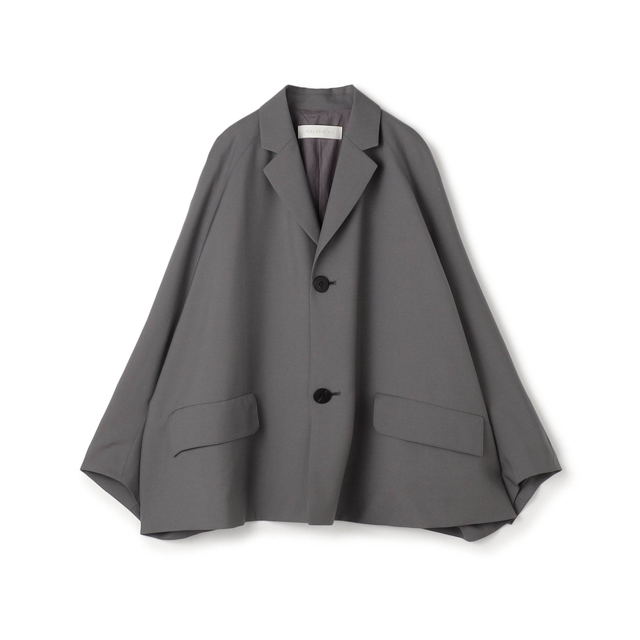 ウォッシャブルトロピカル チェスターカラージャケット