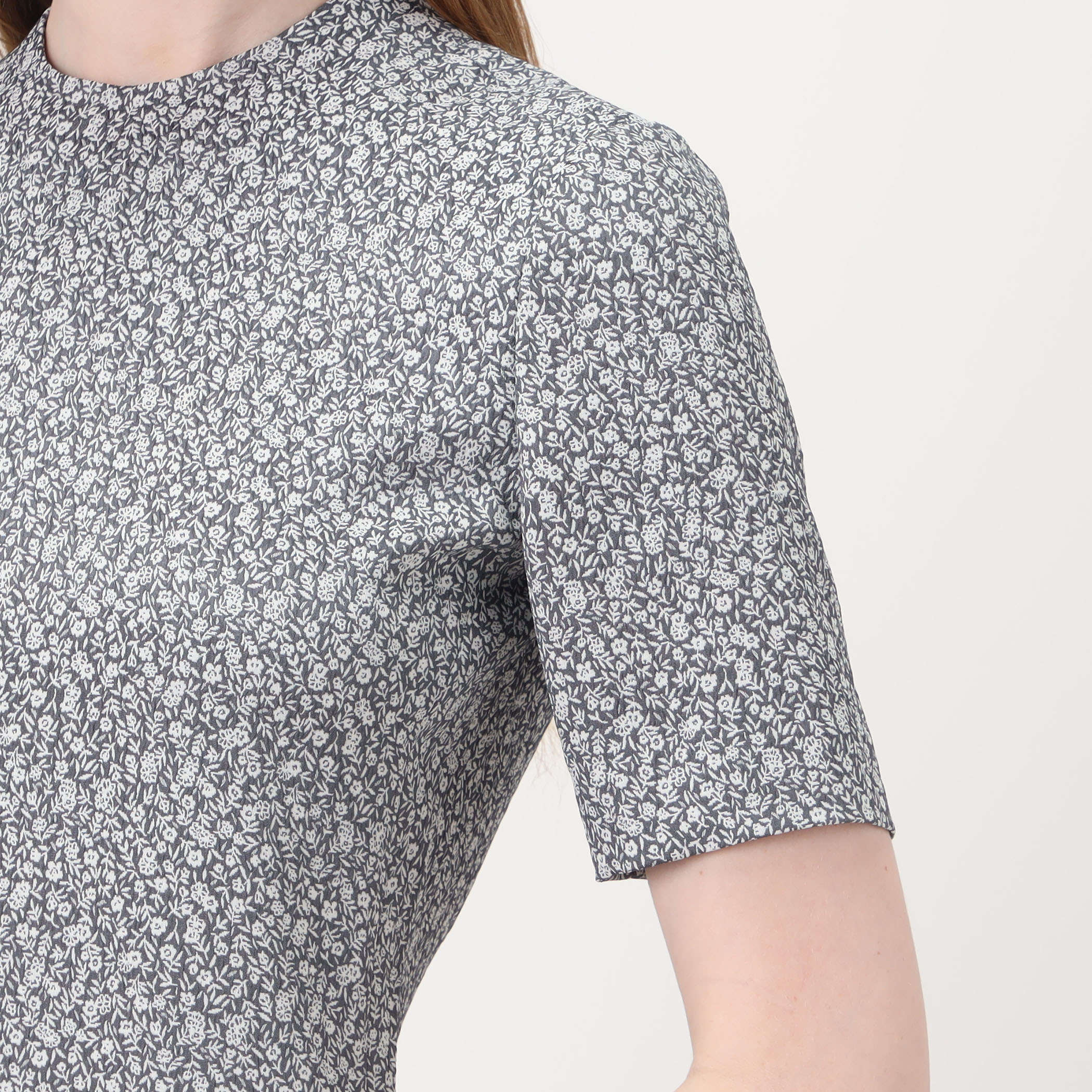 Mame Kurogouchi Floral Jacquard Open Back Top ジャカード オープン