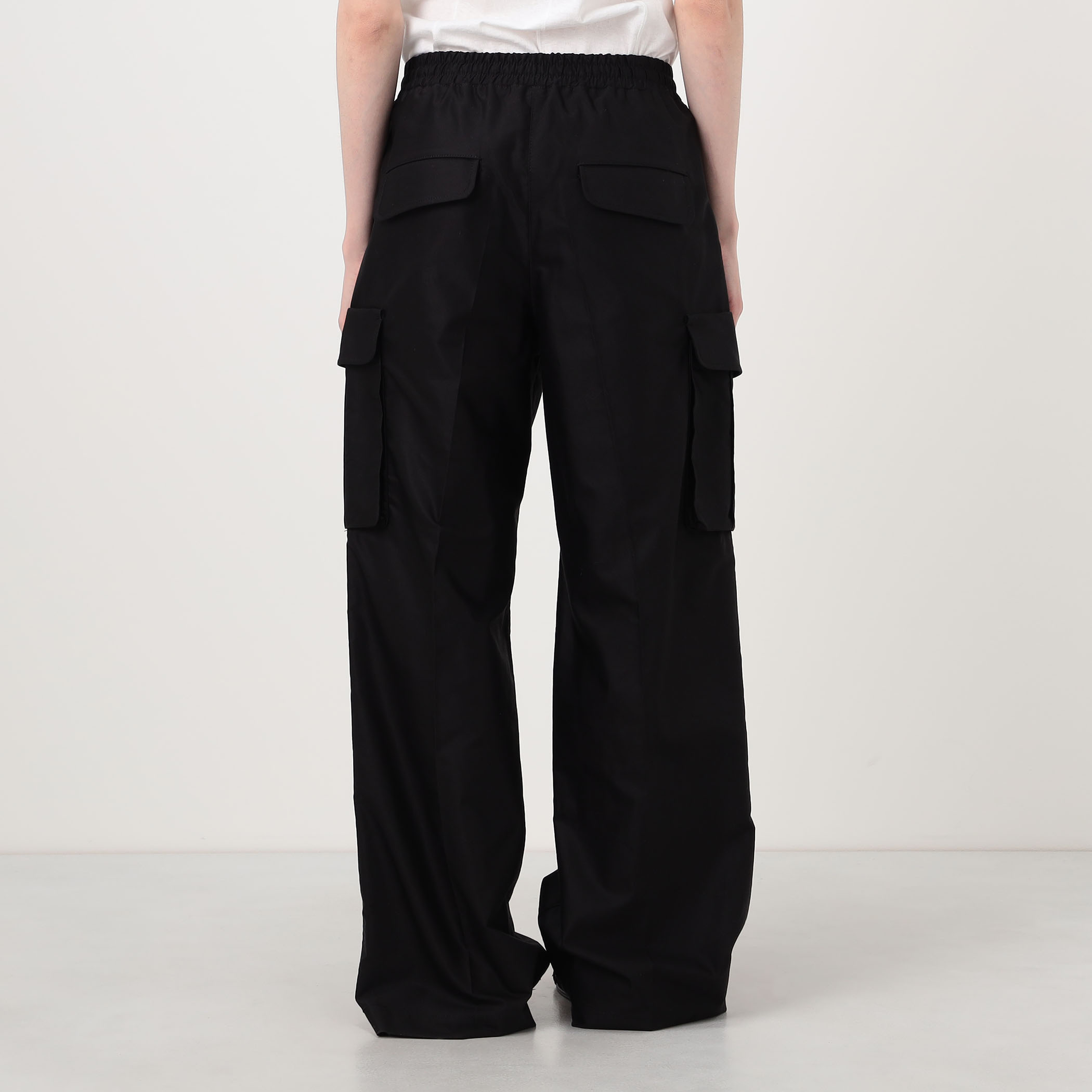 Mame Kurogouchi Cotton High Waisted Cargo Trousers コットン ワイド