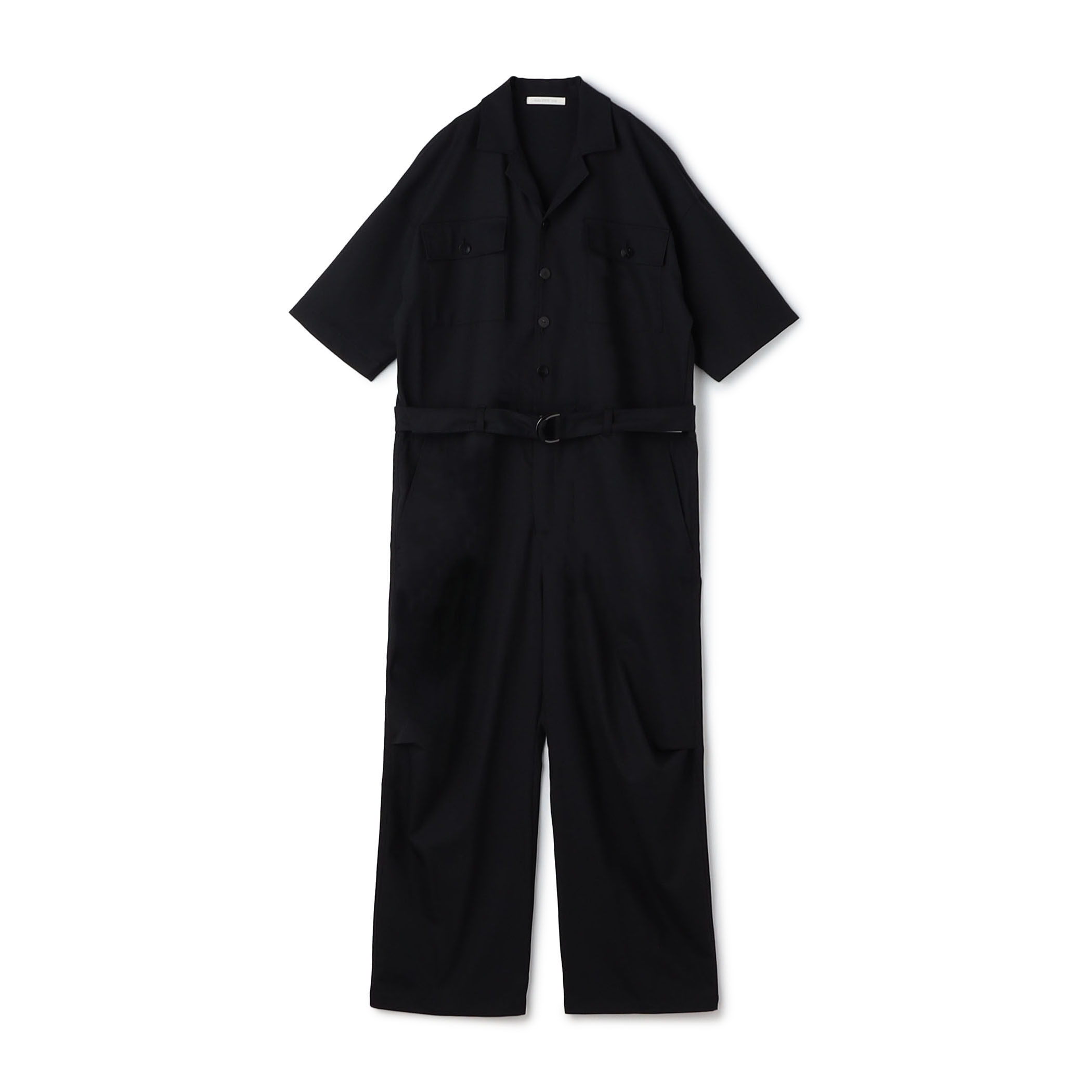 クレープウールストレッチ ジャンプスーツ