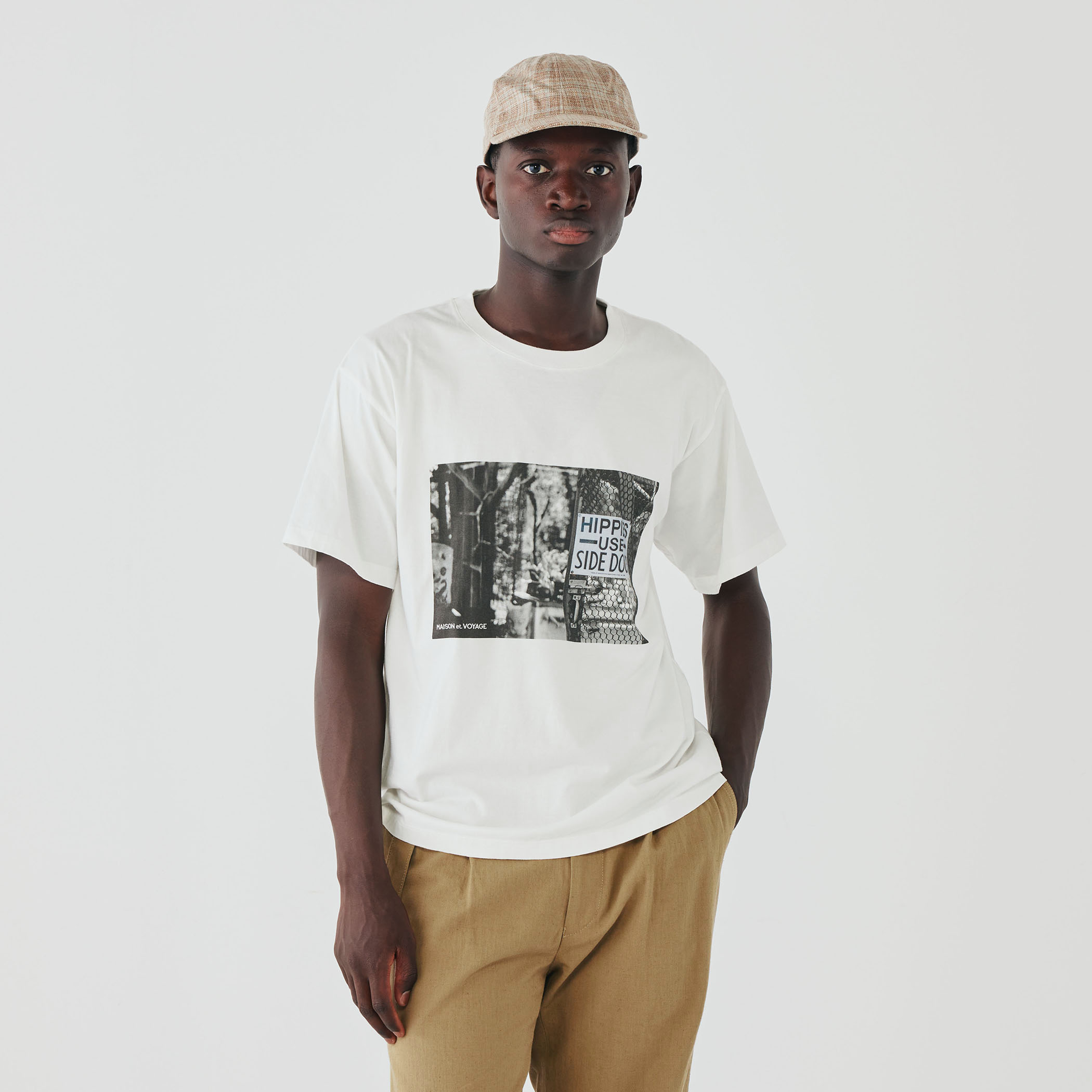 MAISON et VOYAGE コットン プリントTシャツ｜トゥモローランド 公式サイト