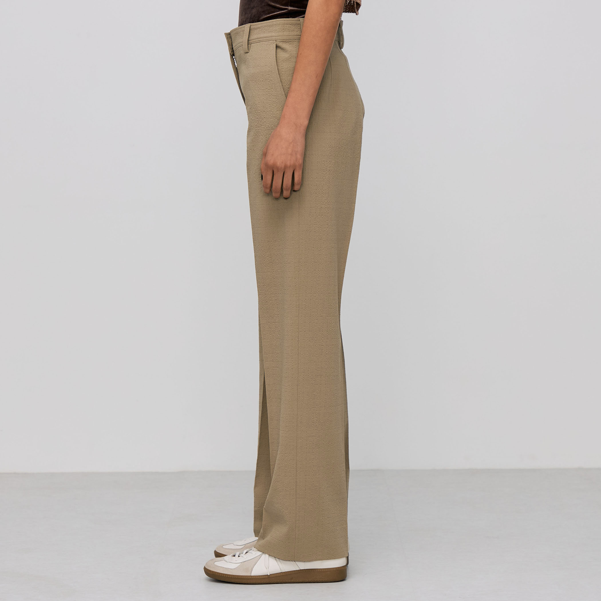 シアサッカー スリムストレートパンツ｜トゥモローランド 公式通販