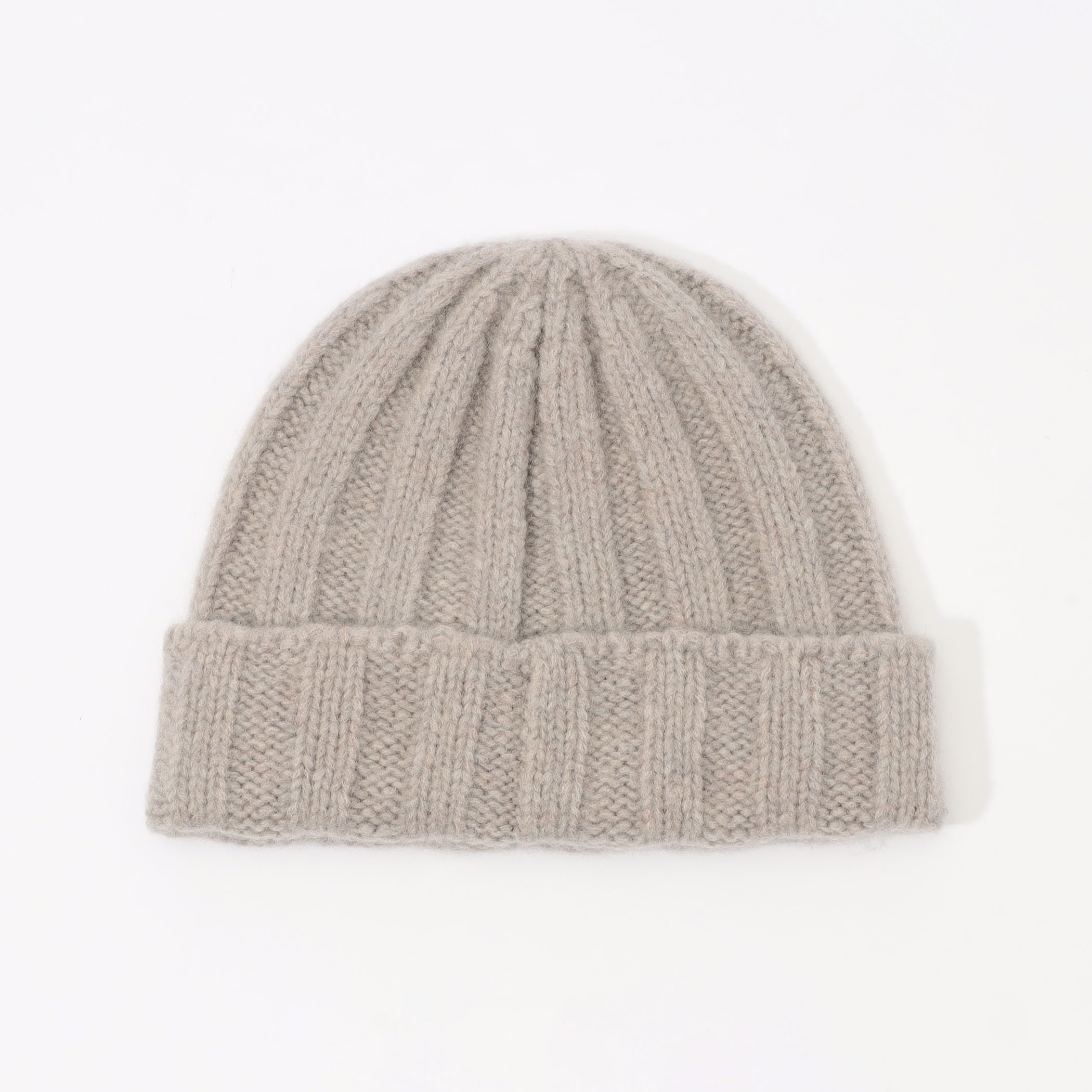 ジェームスパース テクスチャードカシミヤビーニー ALTC0509 ライトグレー item63647e0a06d90.jpg