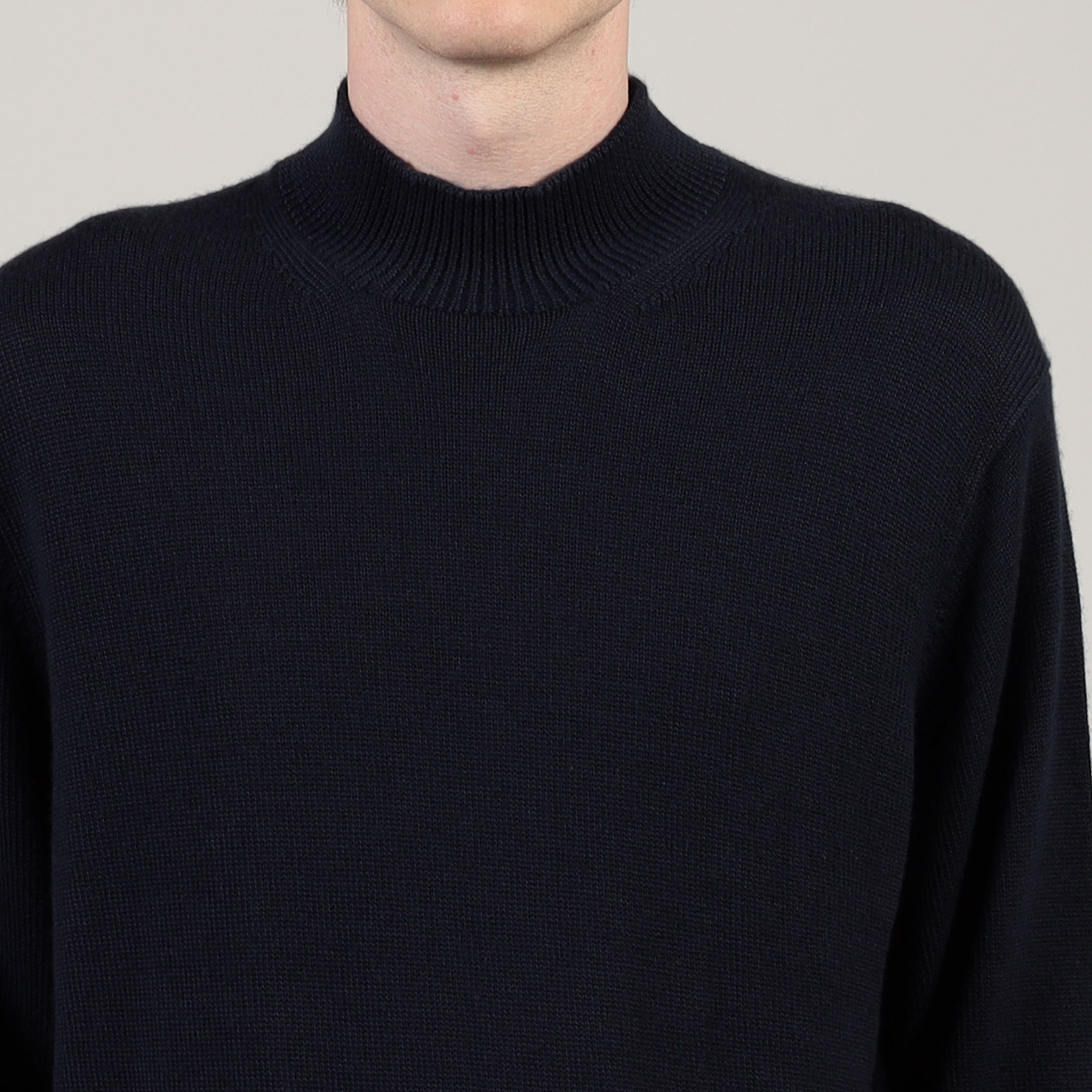 MAATEE＆SONS カシミヤ モックネックプルオーバーニット