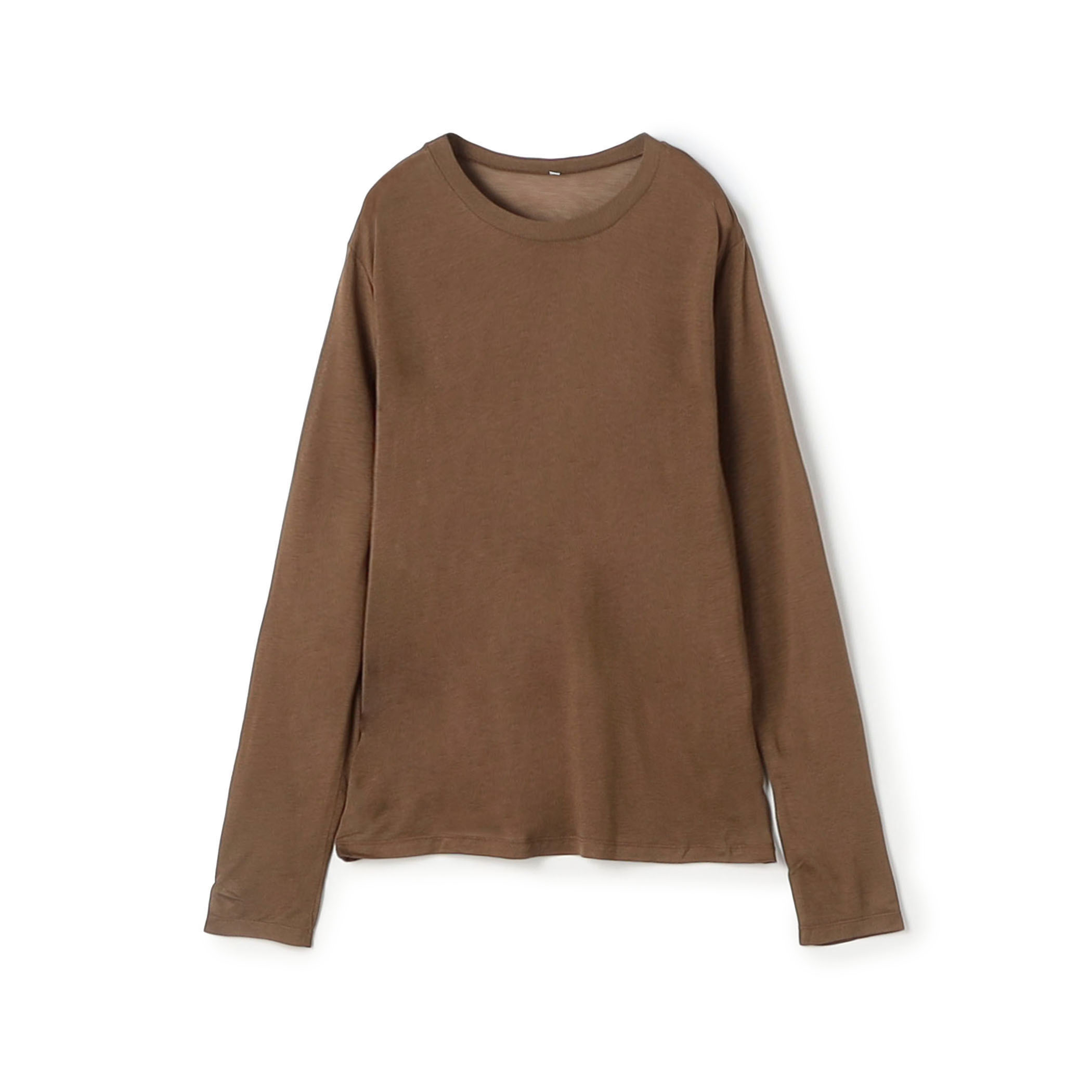 BASERANGE バンブー ロングスリーブプルオーバー