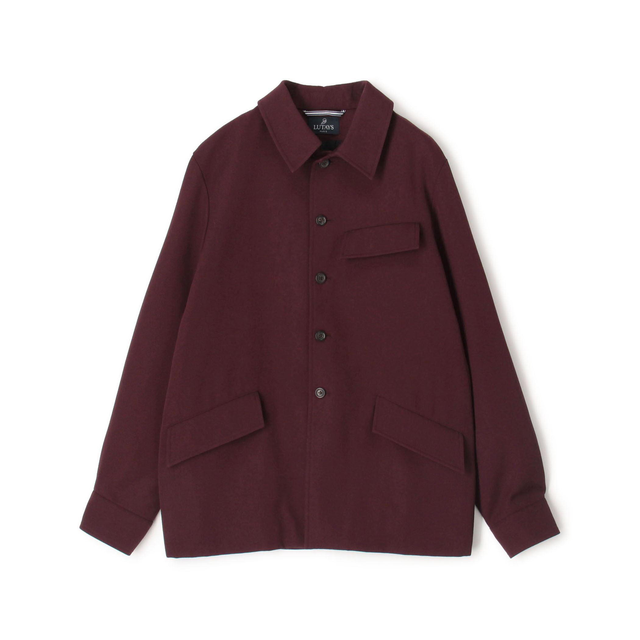 LUTAYS A&eacute;ropostale ウールギャバジン シャツブルゾン