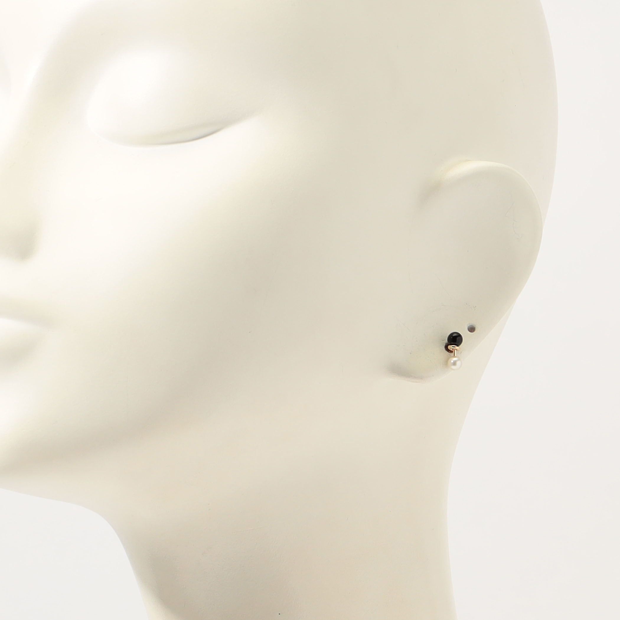 Hirotaka HONEY ANT Akoya ONYX 片耳ピアス｜トゥモローランド 公式通販