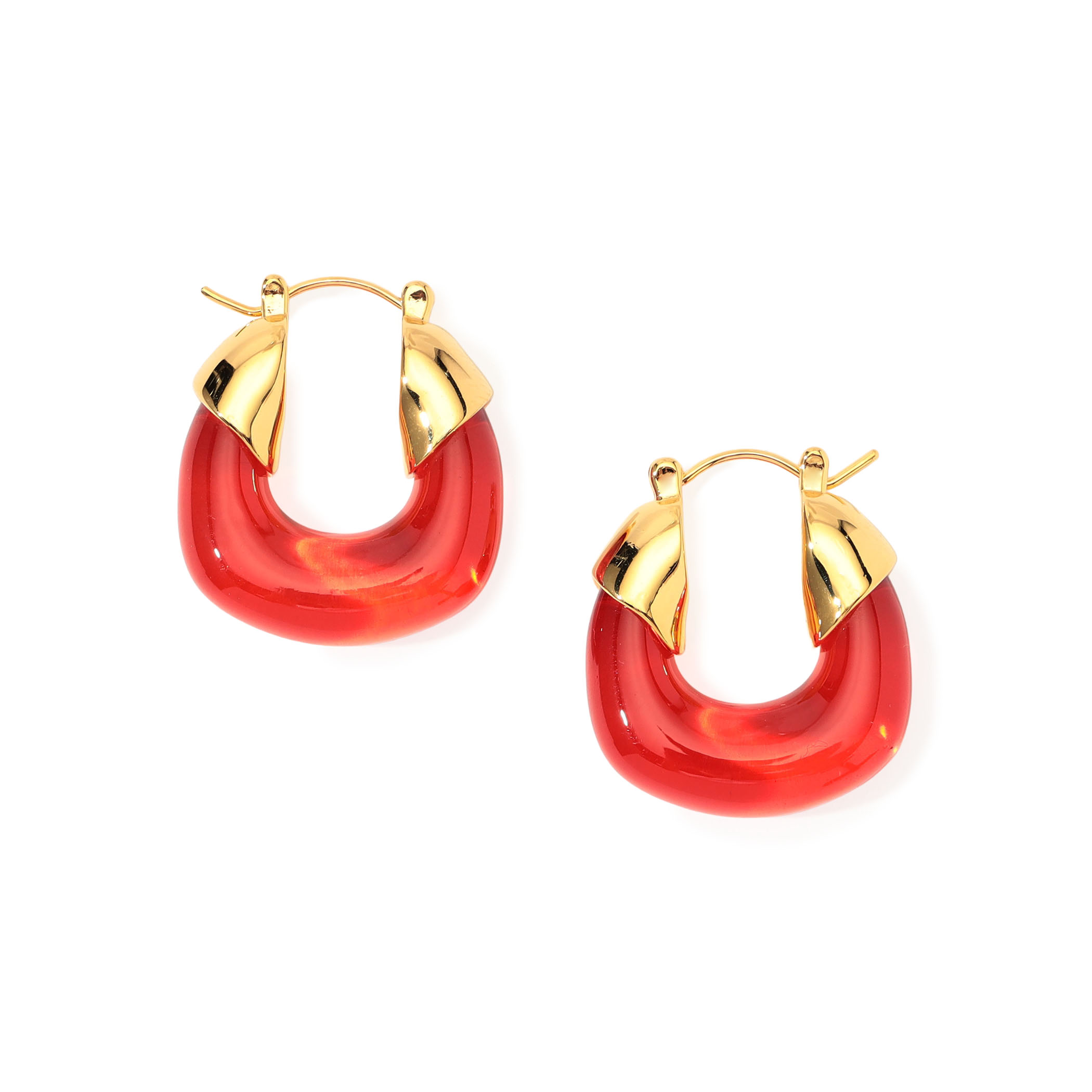 Lizzie Fortunato MINI ORGANIC HOOPS ピアス
