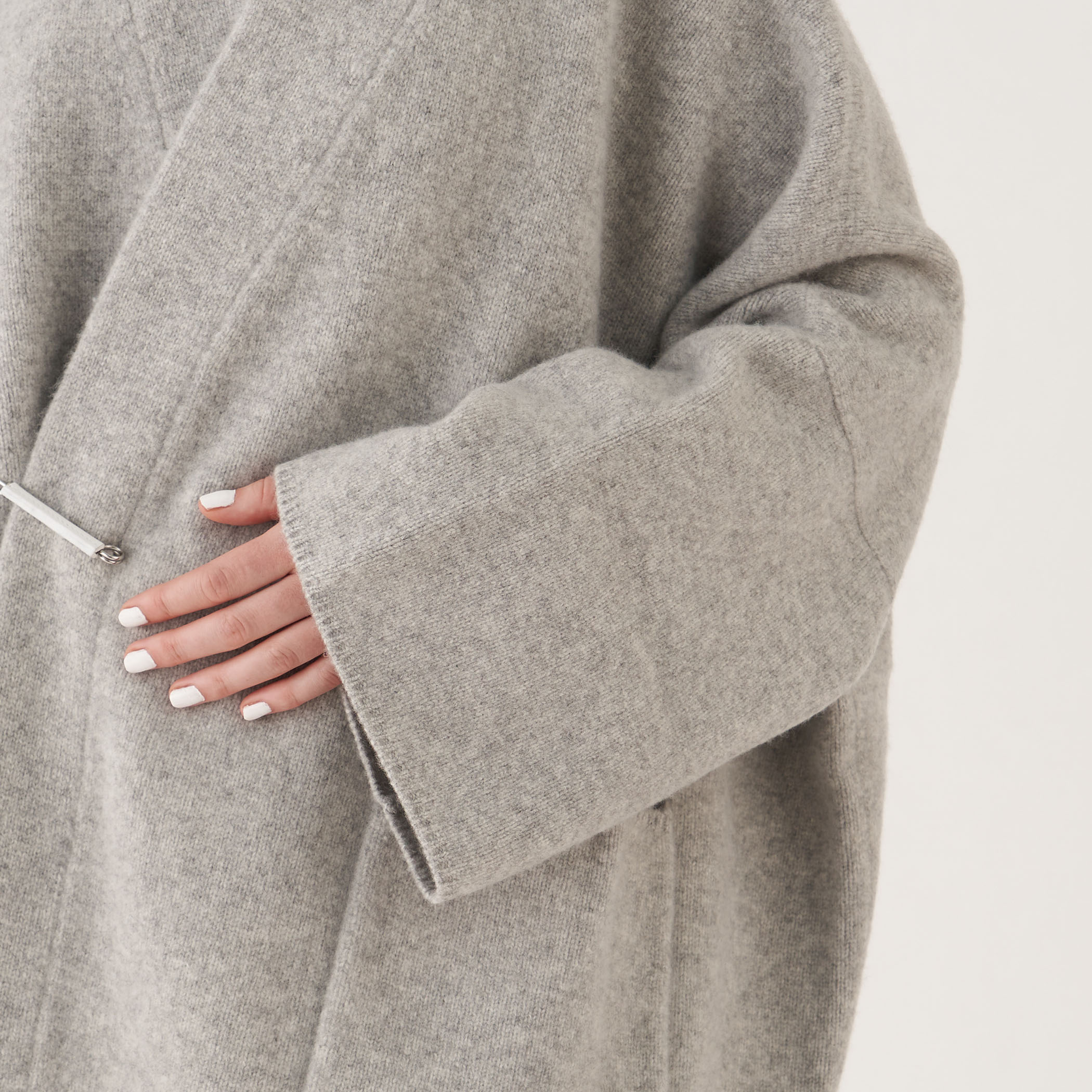 定価5万 GALERIE VIE 23AW ラムズウール ガウンジャケット 定価5万 GALERIE VIE 23AW ラムズウール ガウンジャケット