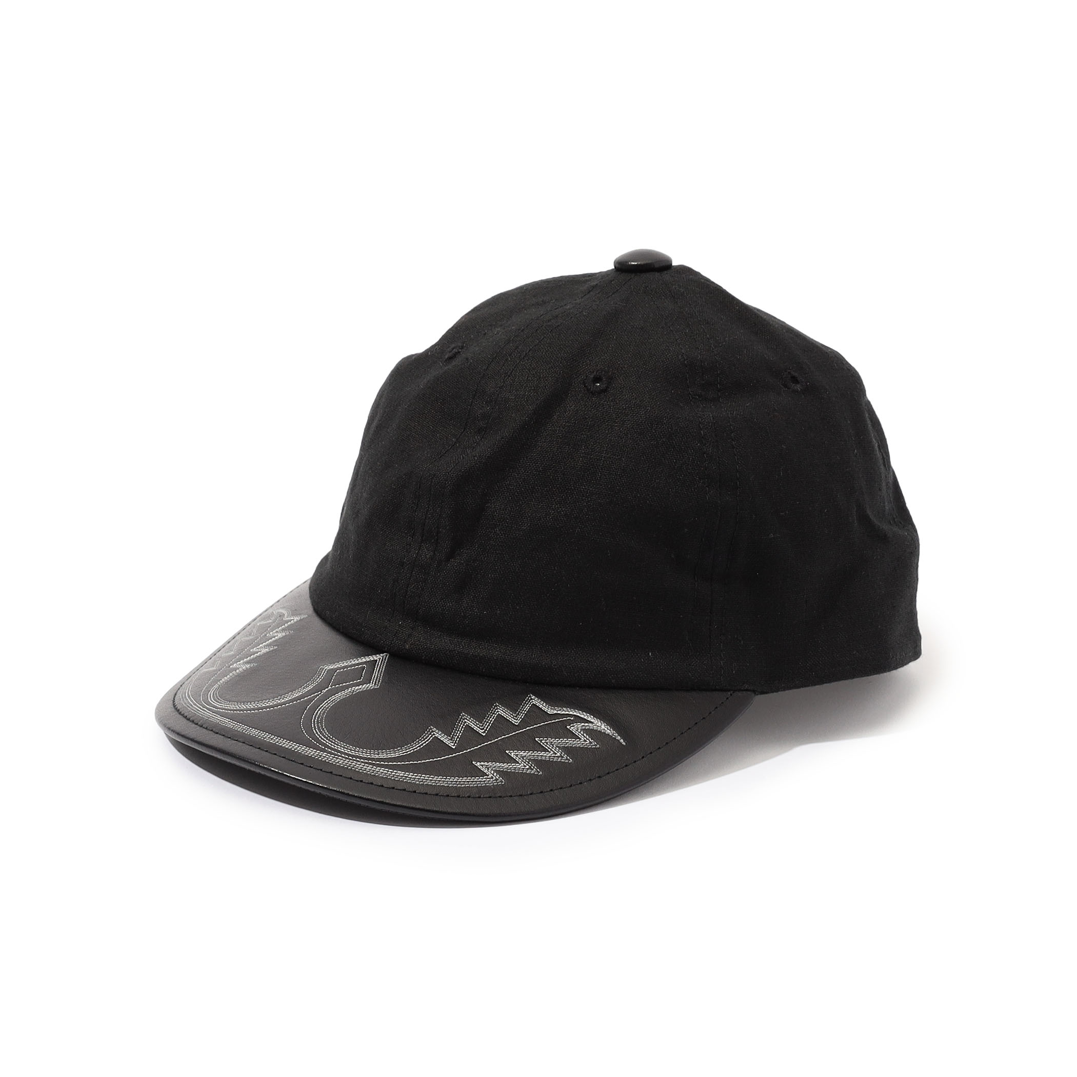 SOLARIS&CO. LEATHER CAP