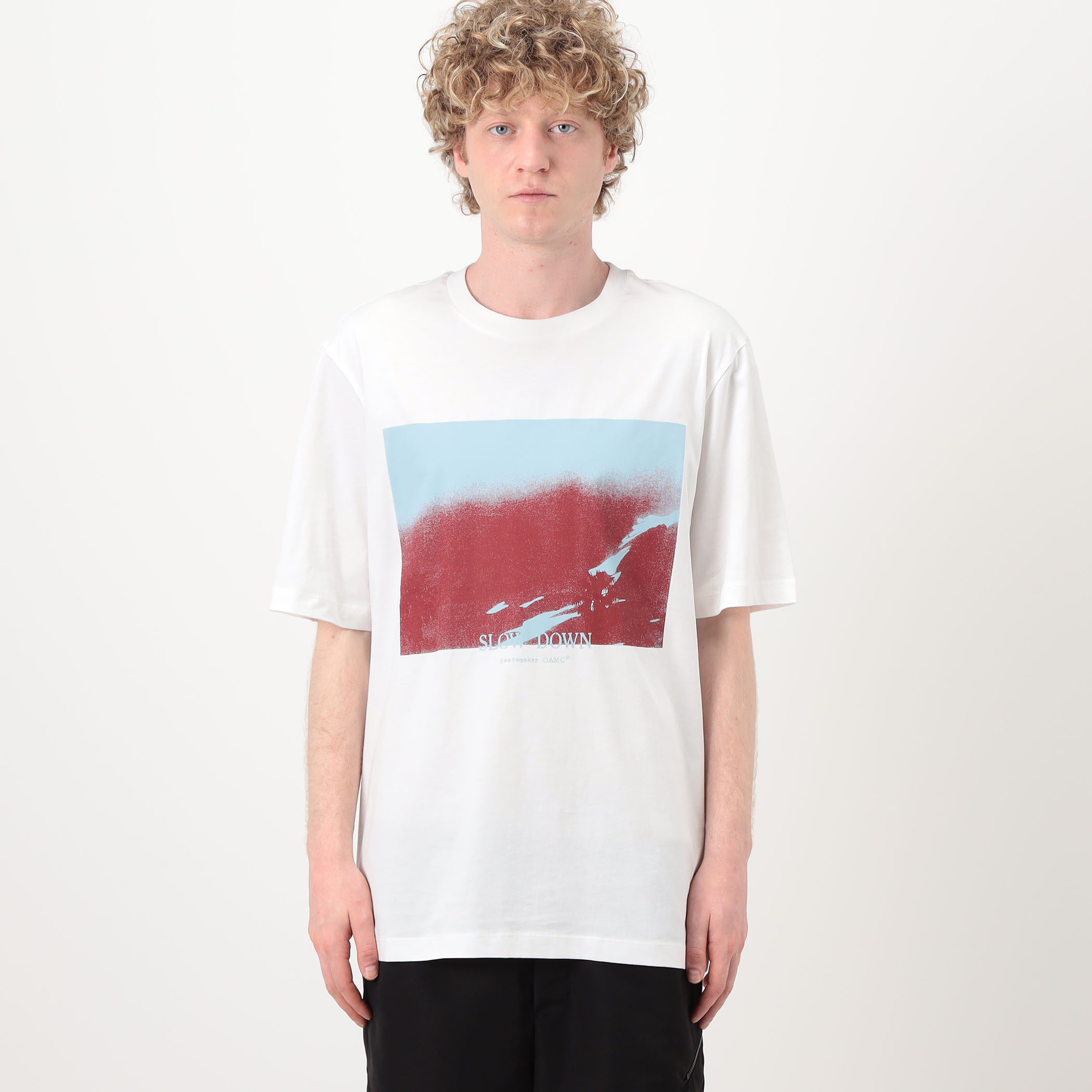 OAMC / Peacemaker Regular Tee Slow Dow Print プリントTシャツ 