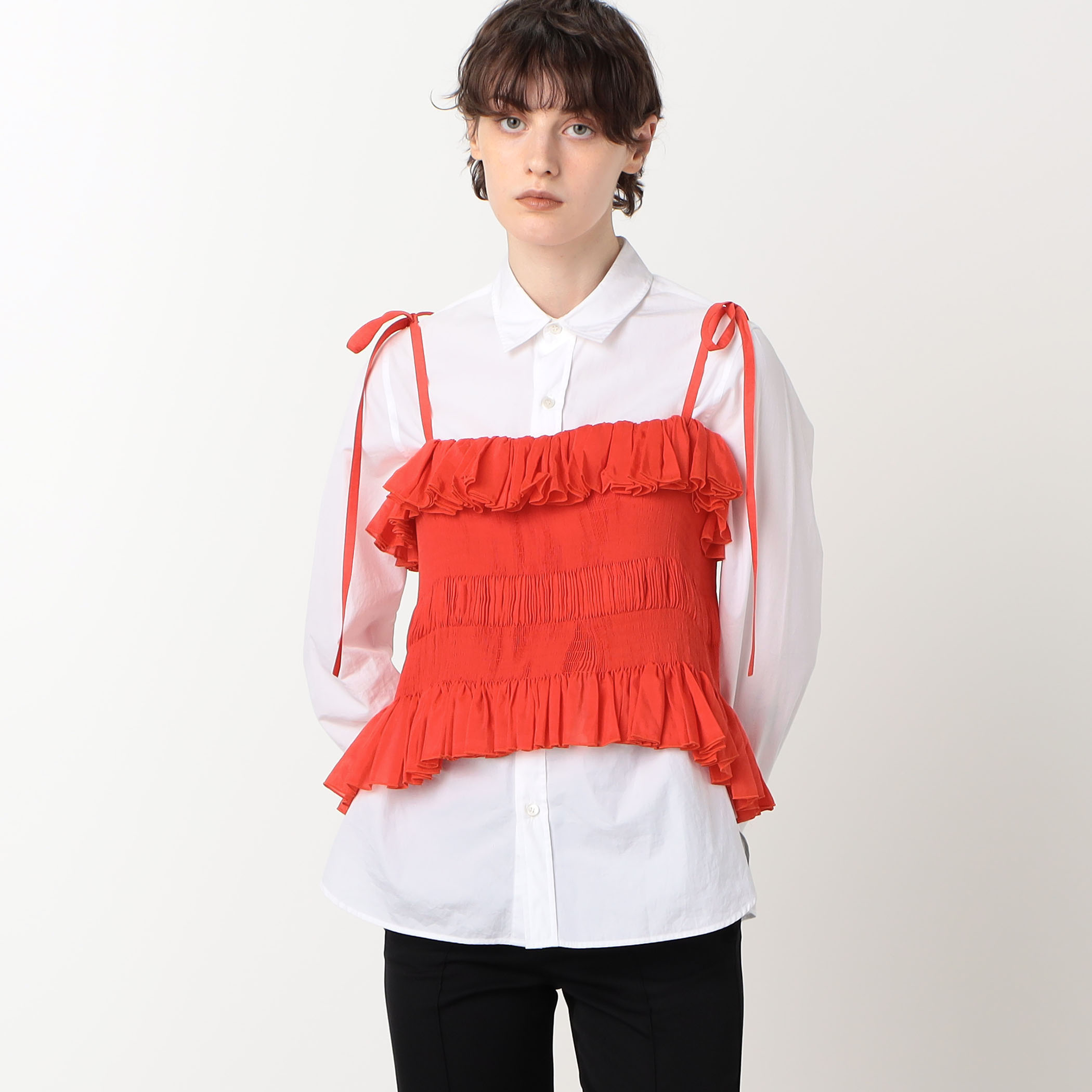 RENATA BRENHA FLOR TOP コットンシルク キャミソールトップ