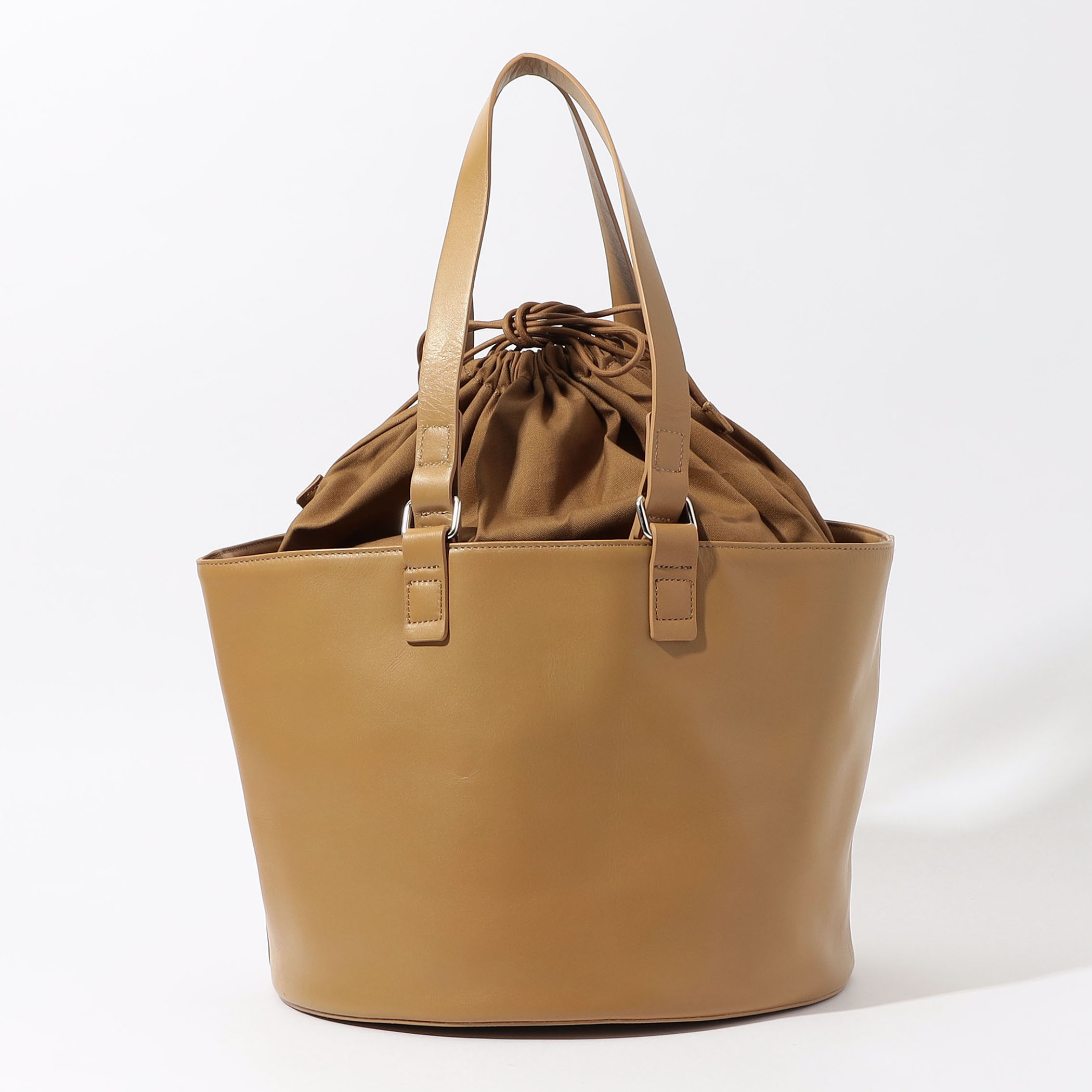 Backet Baggage H&S leather basket Large トートバッグ