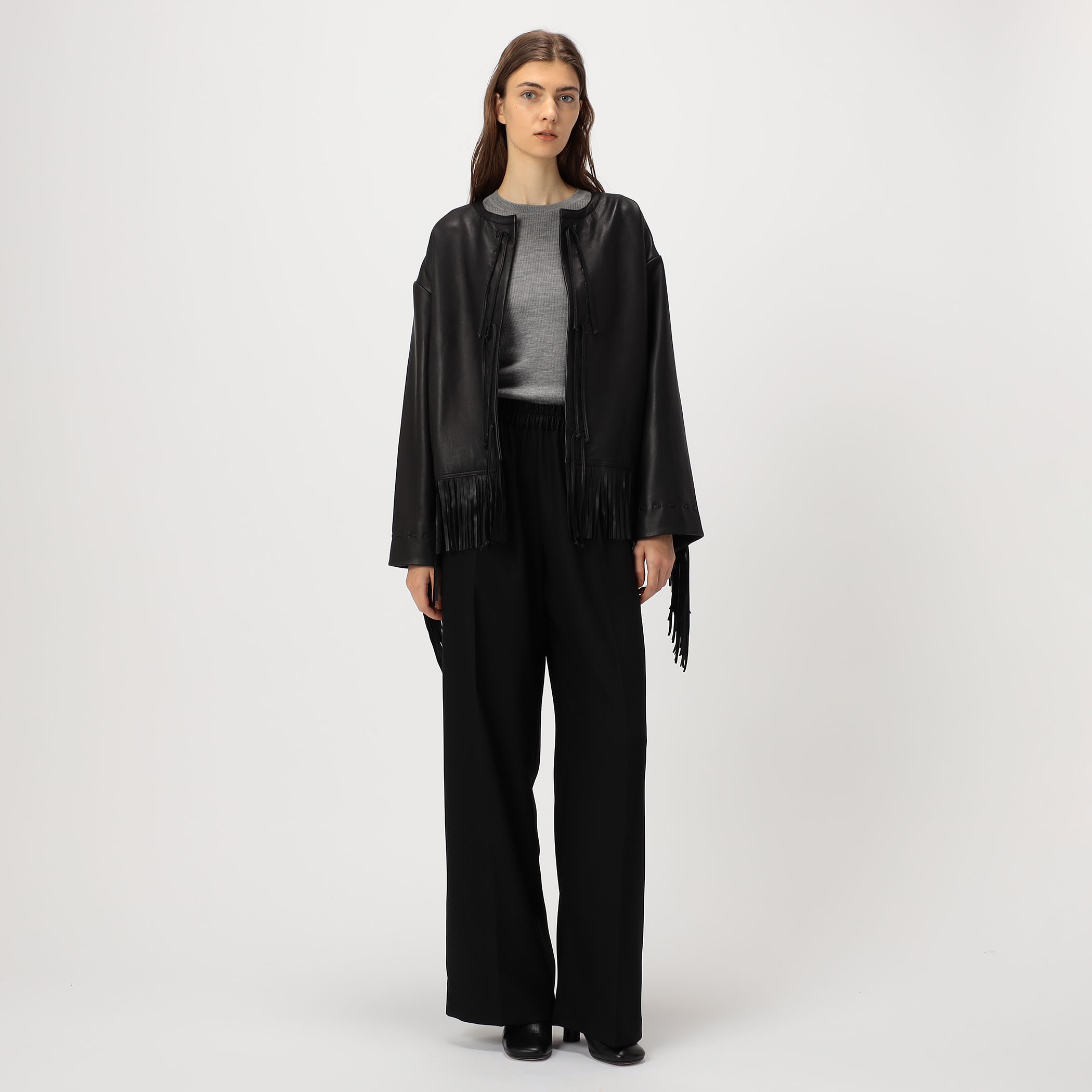 BY MALENE BIRGER ZOENA フリンジレザージャケット｜トゥモローランド