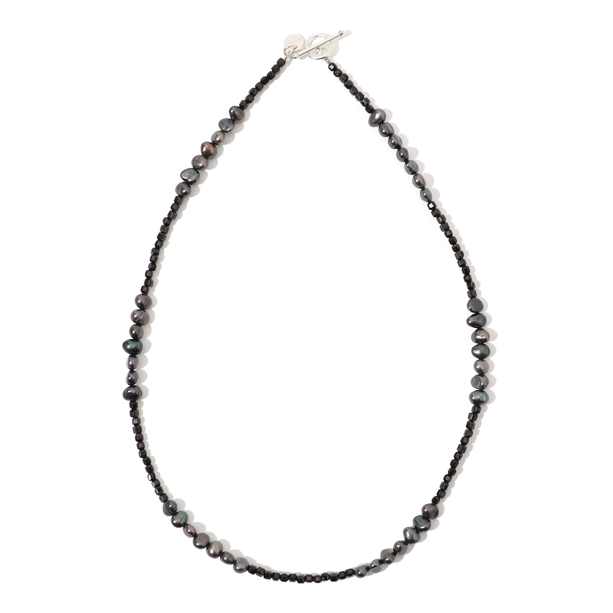 les bon bon オンブレ グリーズパール ネックレス