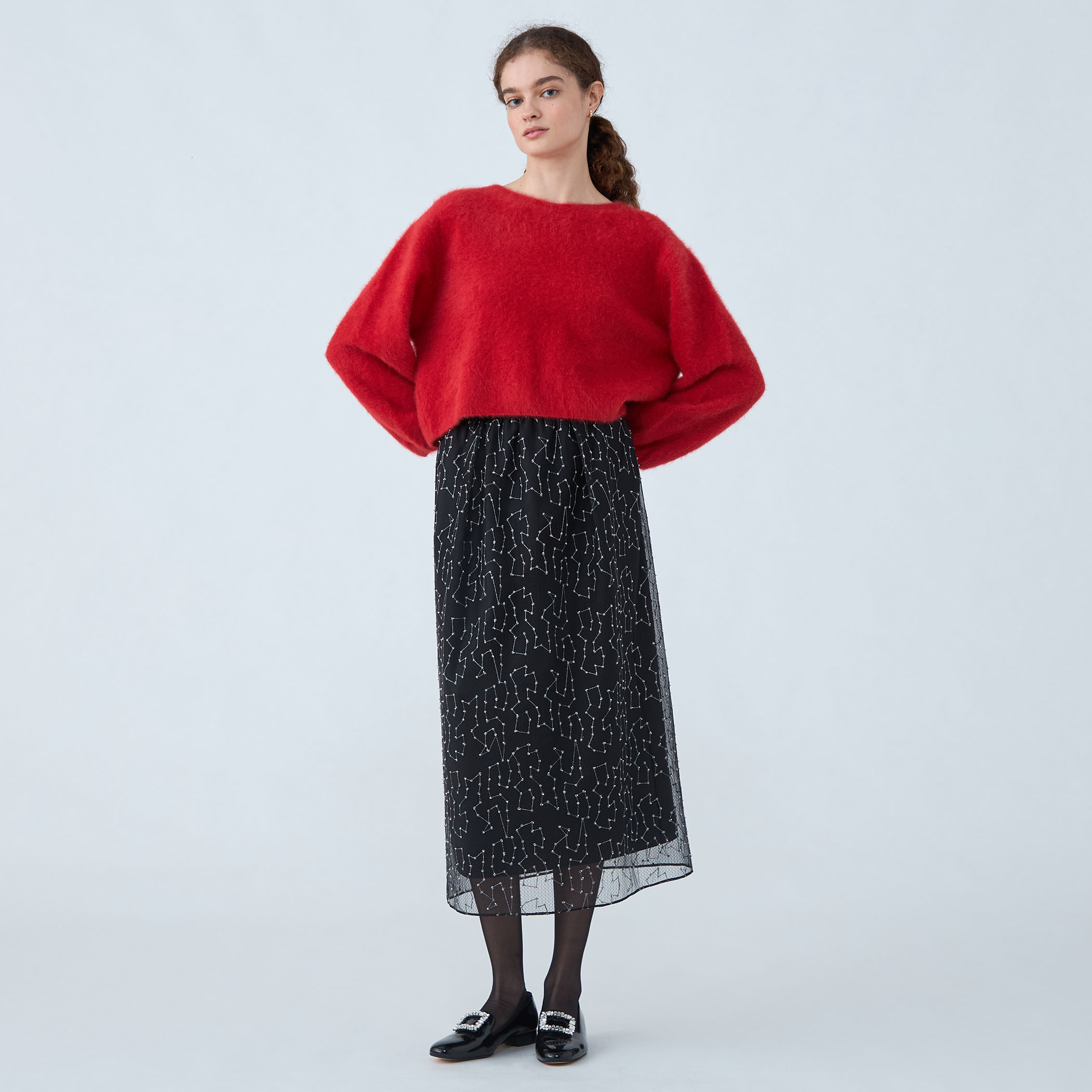 フォックスカシミヤ Vネックプルオーバー｜トゥモローランド