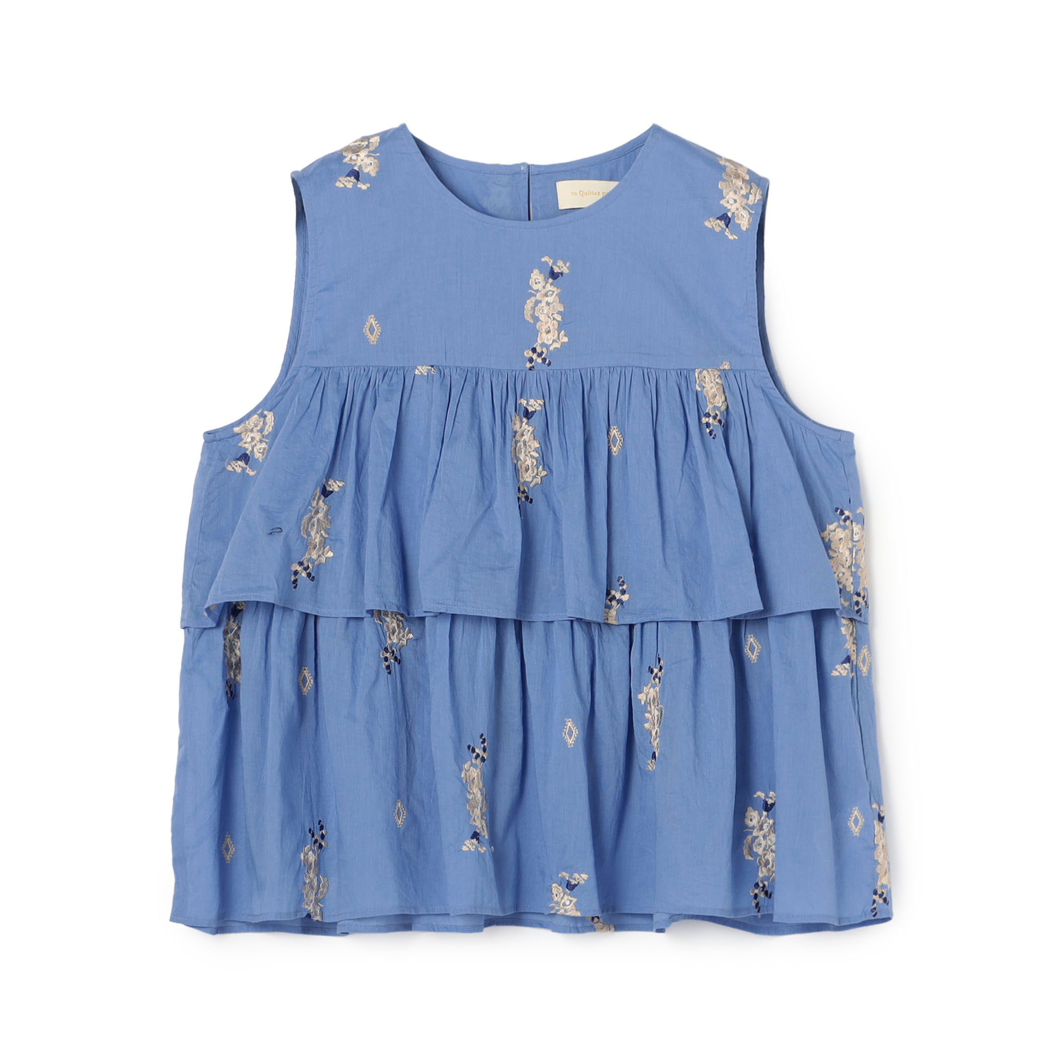 ne Quittez pas Cotton Voile Jasmine ブラウス