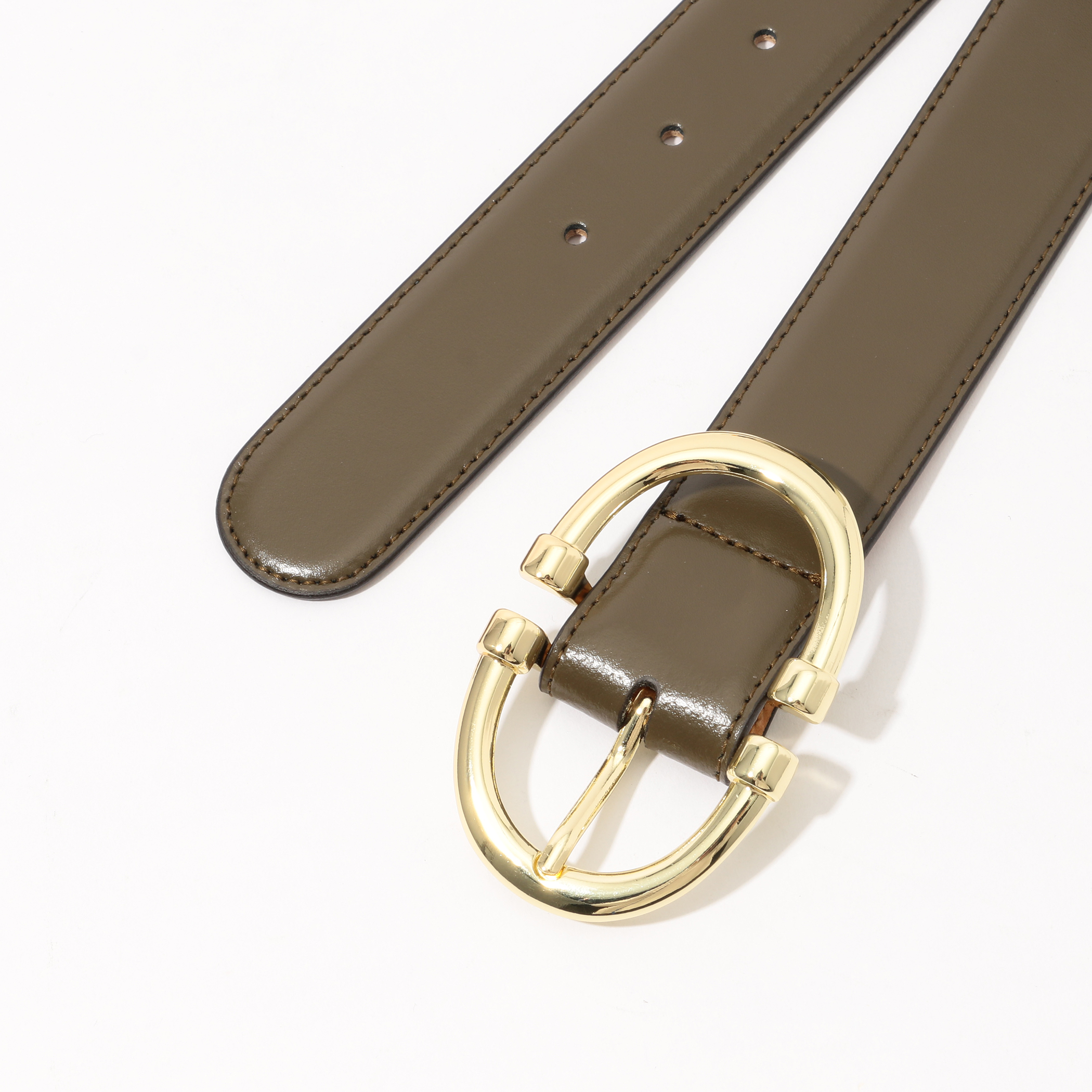 AMBOISE ROUND BUCKLE レザーベルト｜トゥモローランド 公式通販