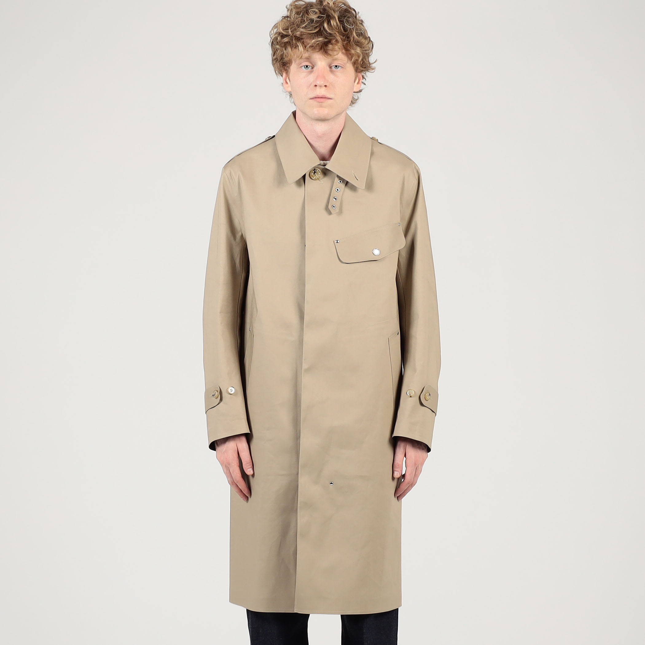 MACKINTOSH GILSTON ゴム引き バイカーズコート