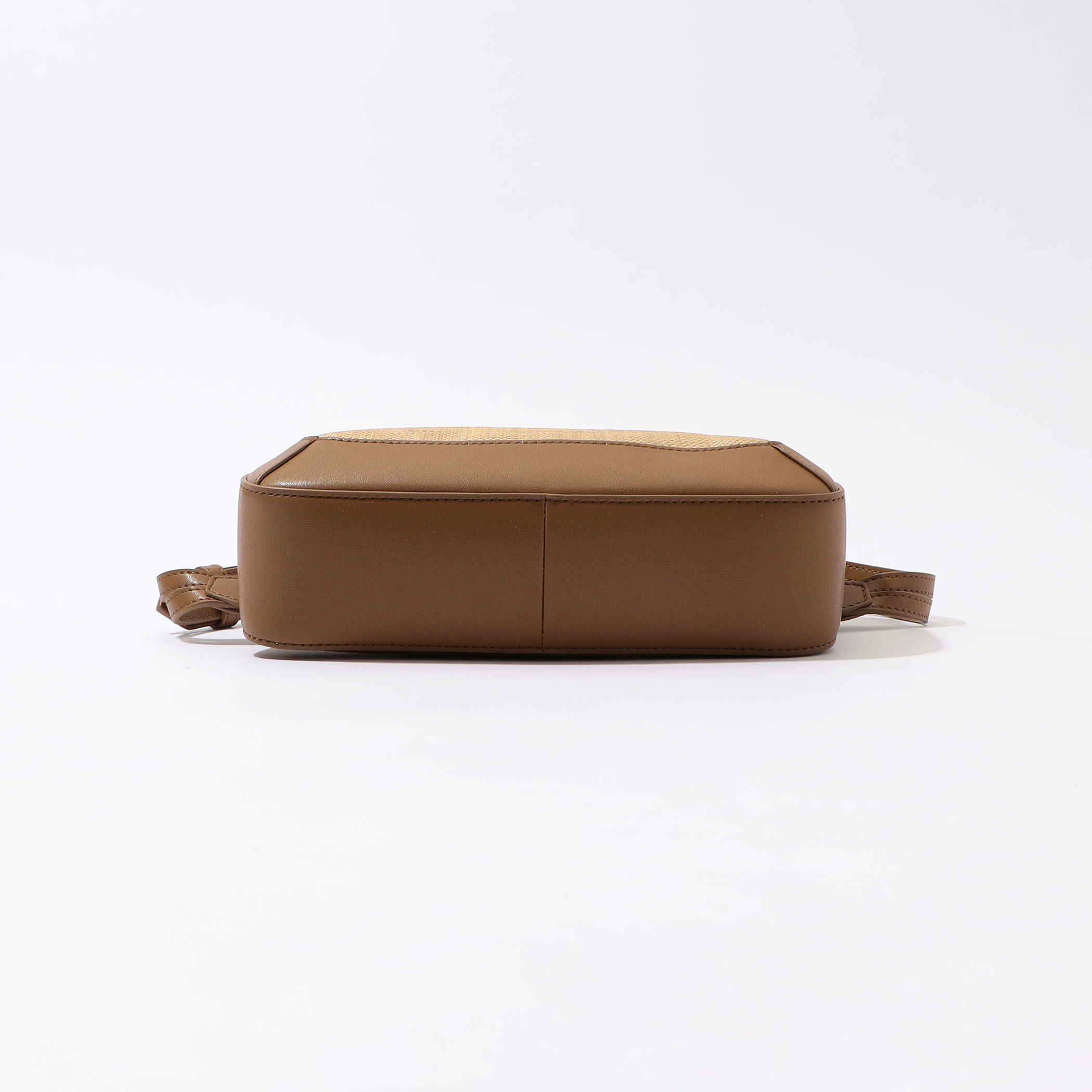 美品　L'Avenir✴︎ショルダーバッグ ブラウン セール】【別注】L'Avenir コンビ ショルダーバッグ(505931763