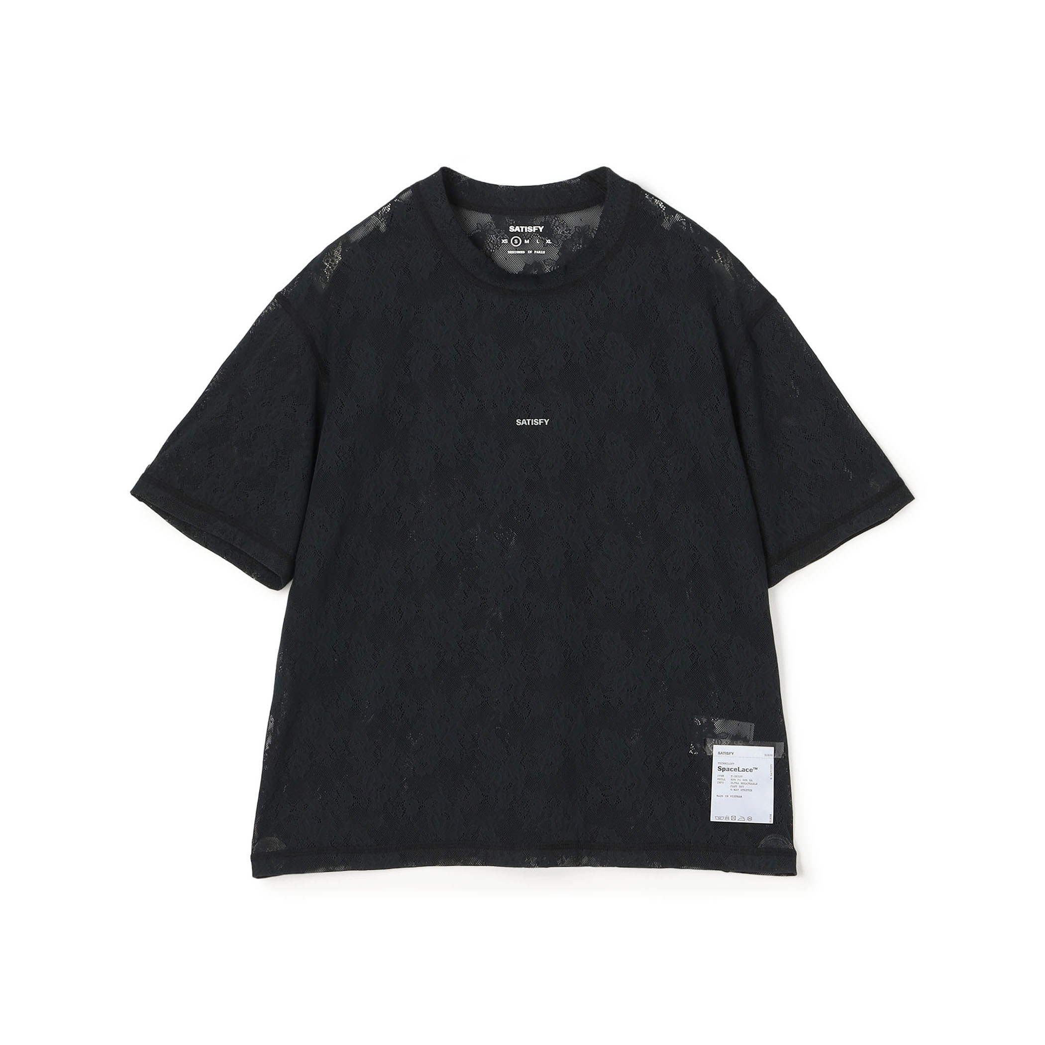 SATISFY Space-Lace T-Shirt レースTシャツ