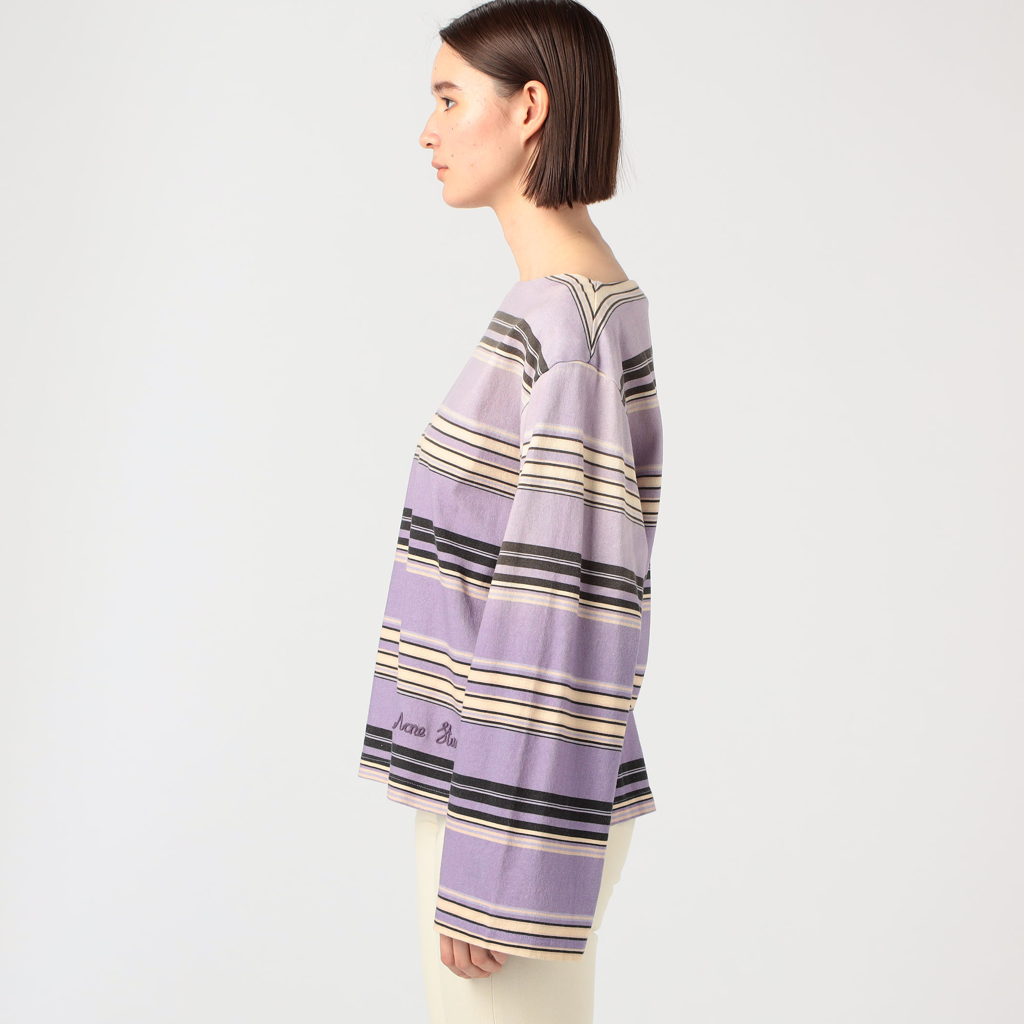 Acne Studios ENOS ストライプロングスリーブプルオーバー