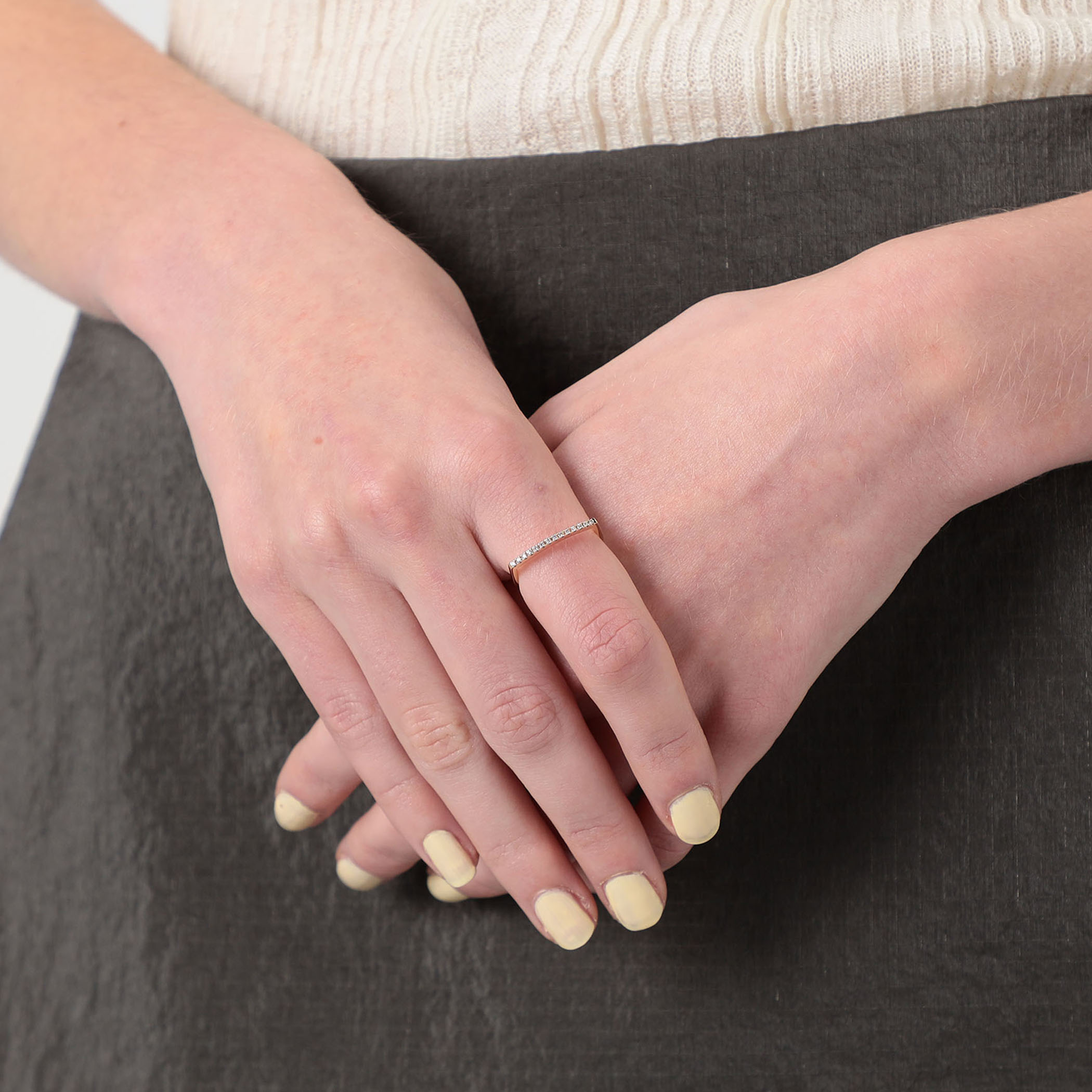 Hirotaka Diamond Bar U Shape リング｜トゥモローランド 公式通販