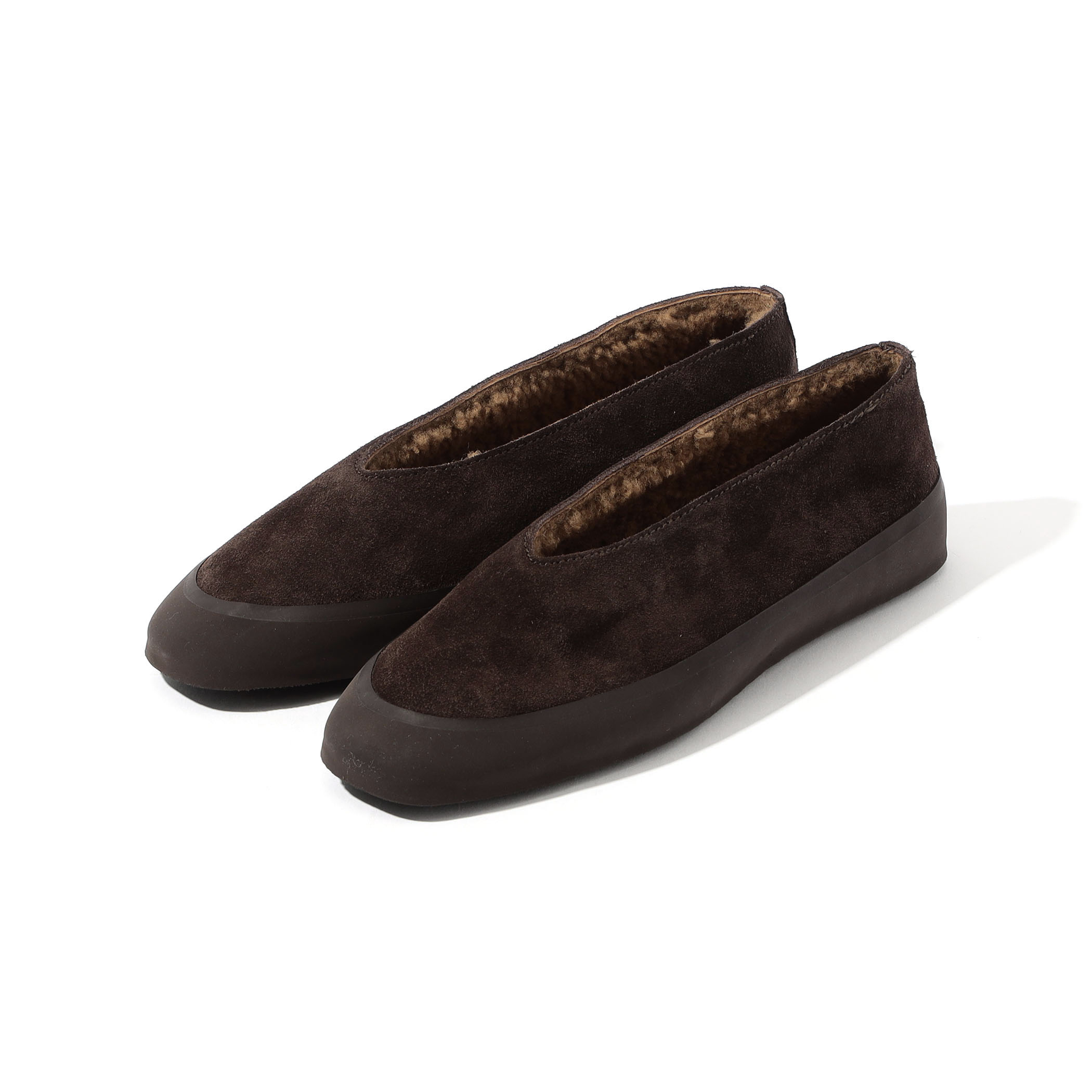 LE MONDE BERYL APRES SCI SUEDE スウェードフラットシューズ