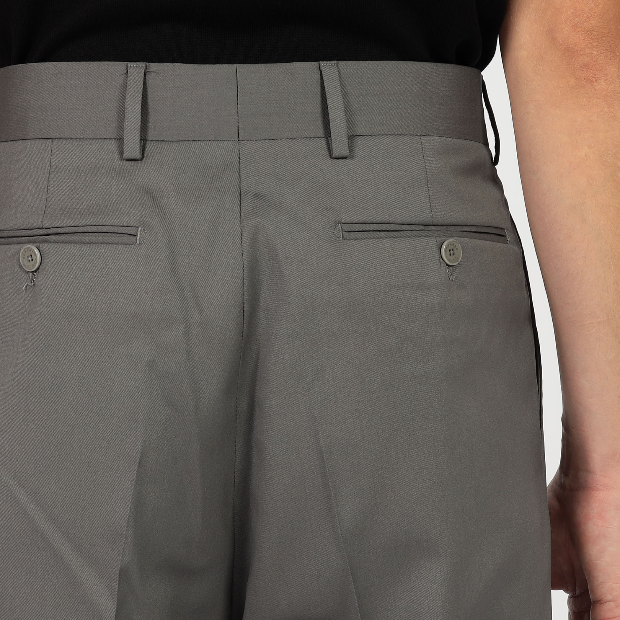 BERNARD ZINS H8 ウール 2プリーツトラウザーズ｜トゥモローランド