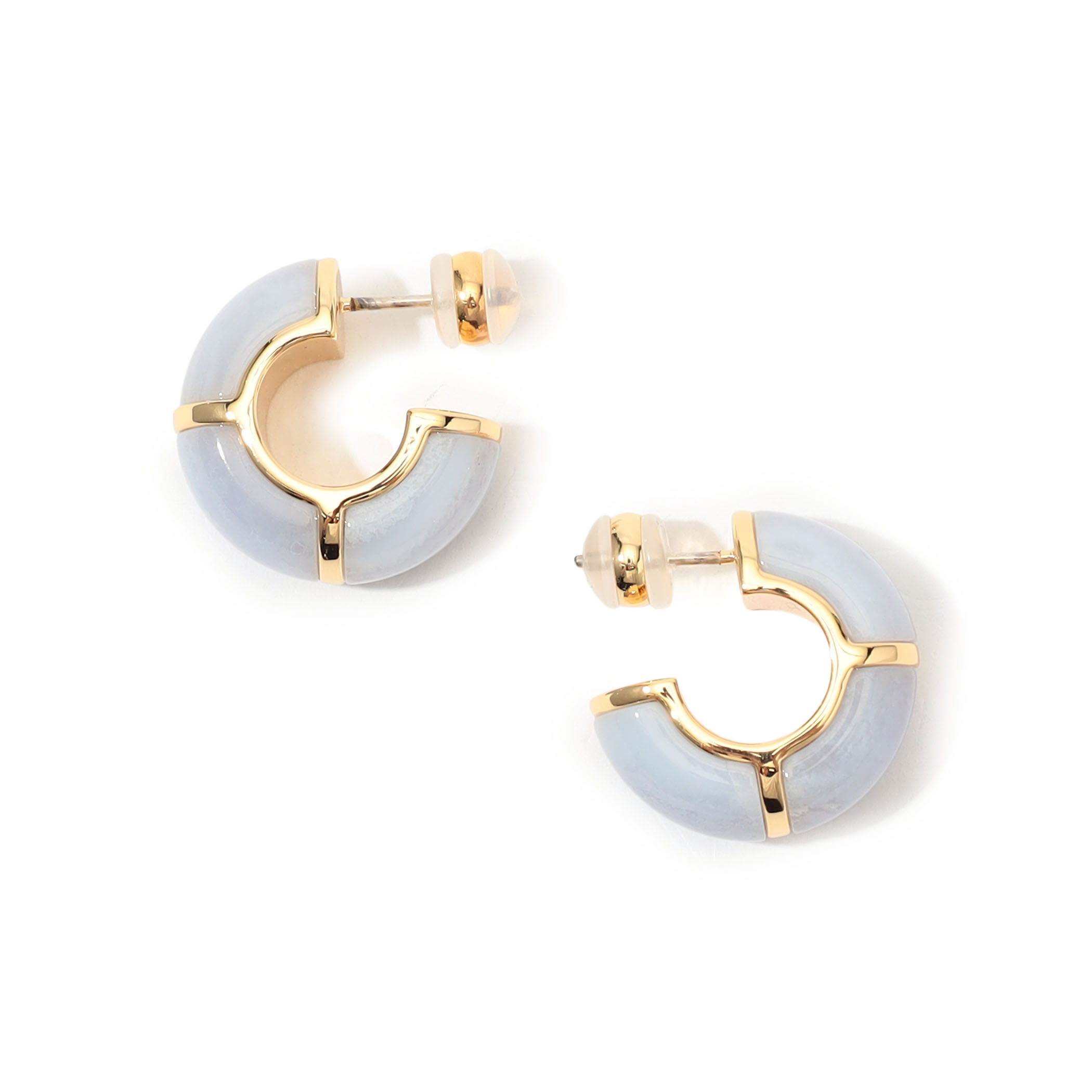 Lizzie Fortunato ZELLIGE HOOPS ピアス