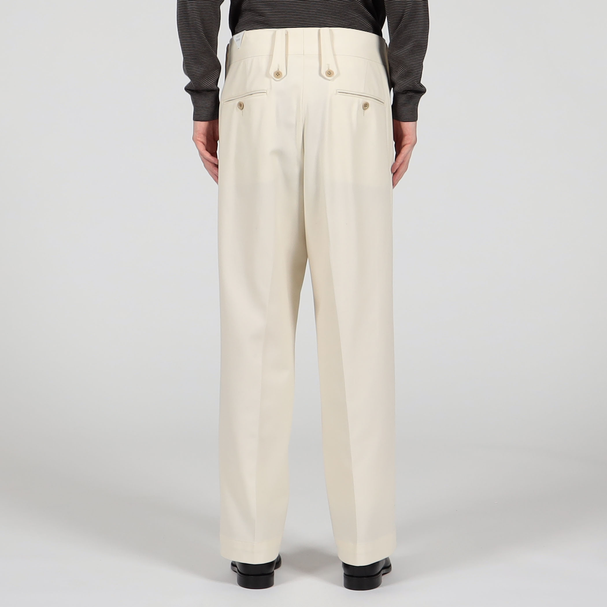 TANGENT TAN2° ヘンリー ホワイト ワークパンツ ストレート Tangent Henry TAN2° 40's British Gurkha Trousers コットン