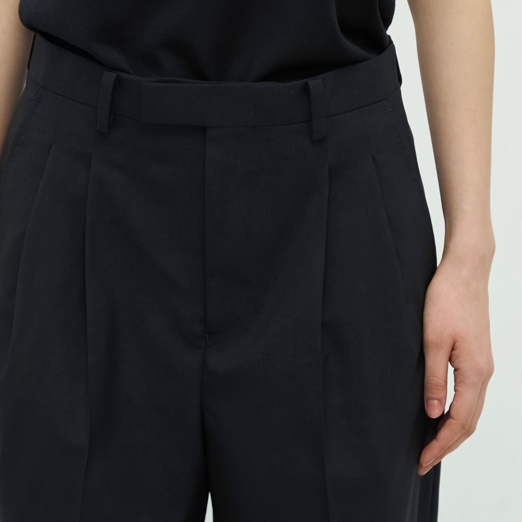 CANONICOトロピカルウール 2タックパンツ｜トゥモローランド 公式通販