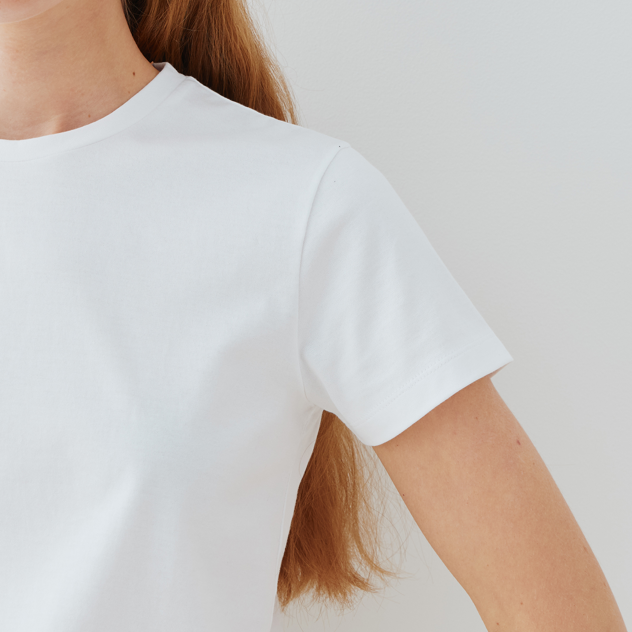 ファインコットン クルーネックTシャツ｜トゥモローランド 公式通販