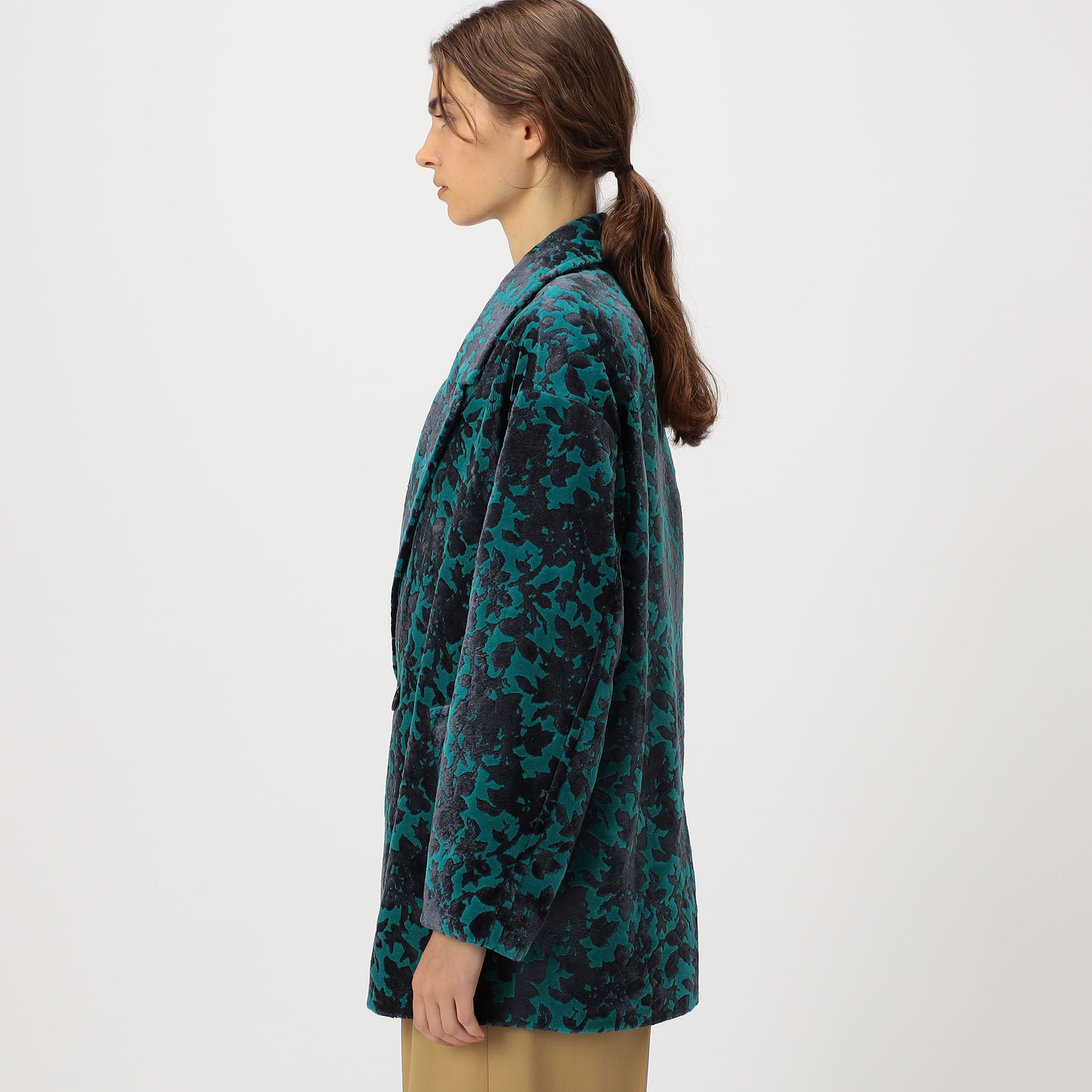 パイルジャカード Pコート｜トゥモローランド 公式通販