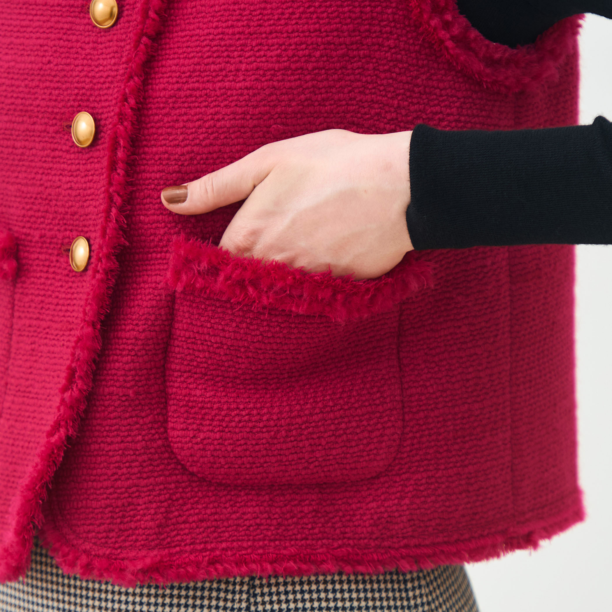 ブークレーファンシー クルーネックジレ｜トゥモローランド 公式通販